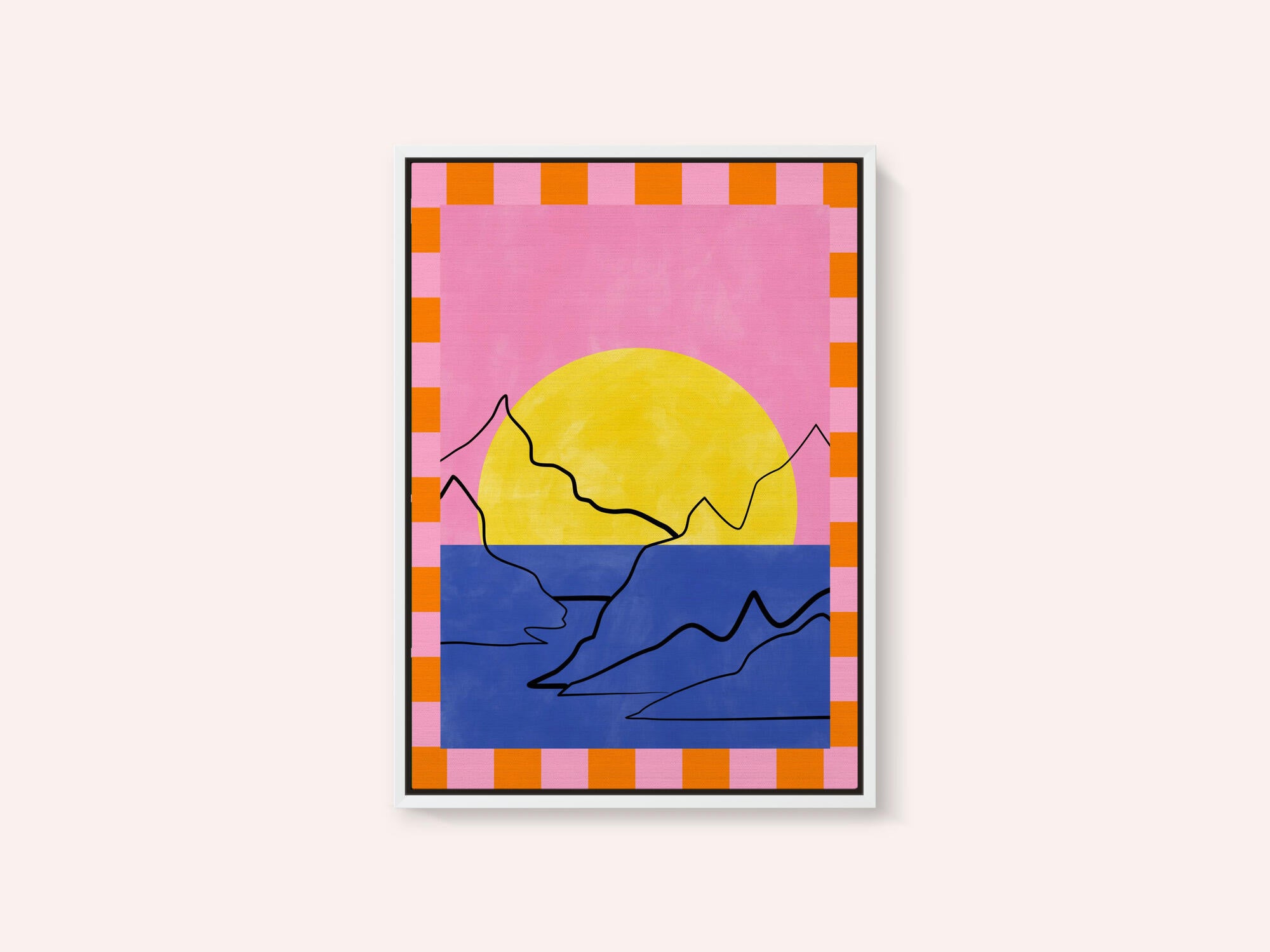 Retro Horizon Glow