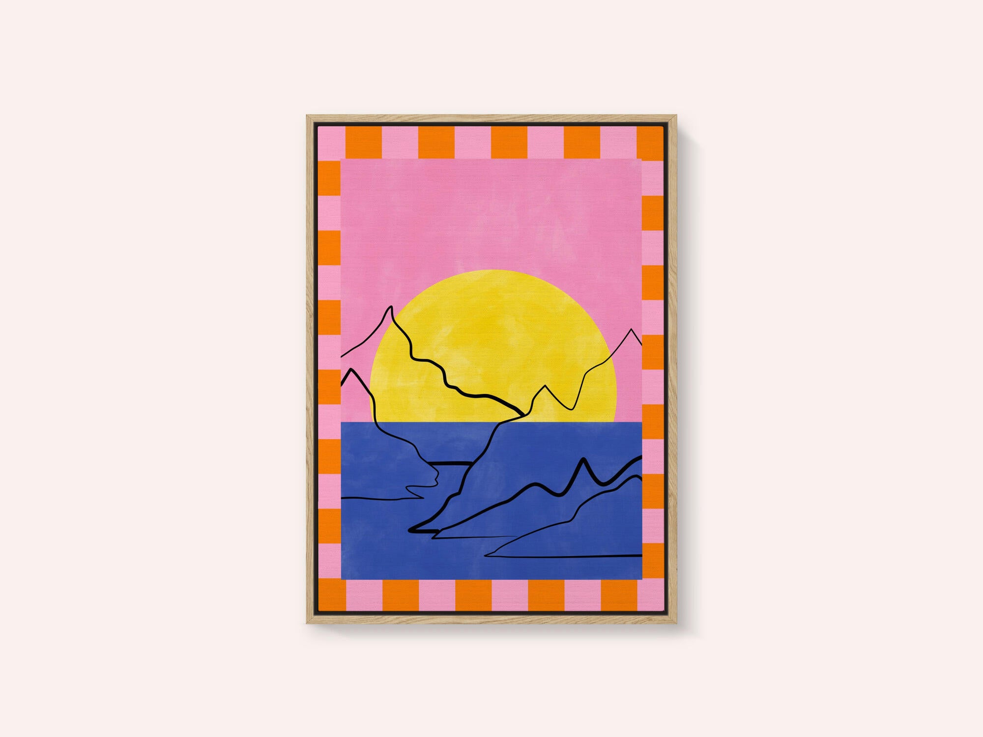 Retro Horizon Glow