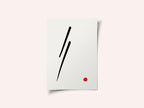 Black Line Red Dot