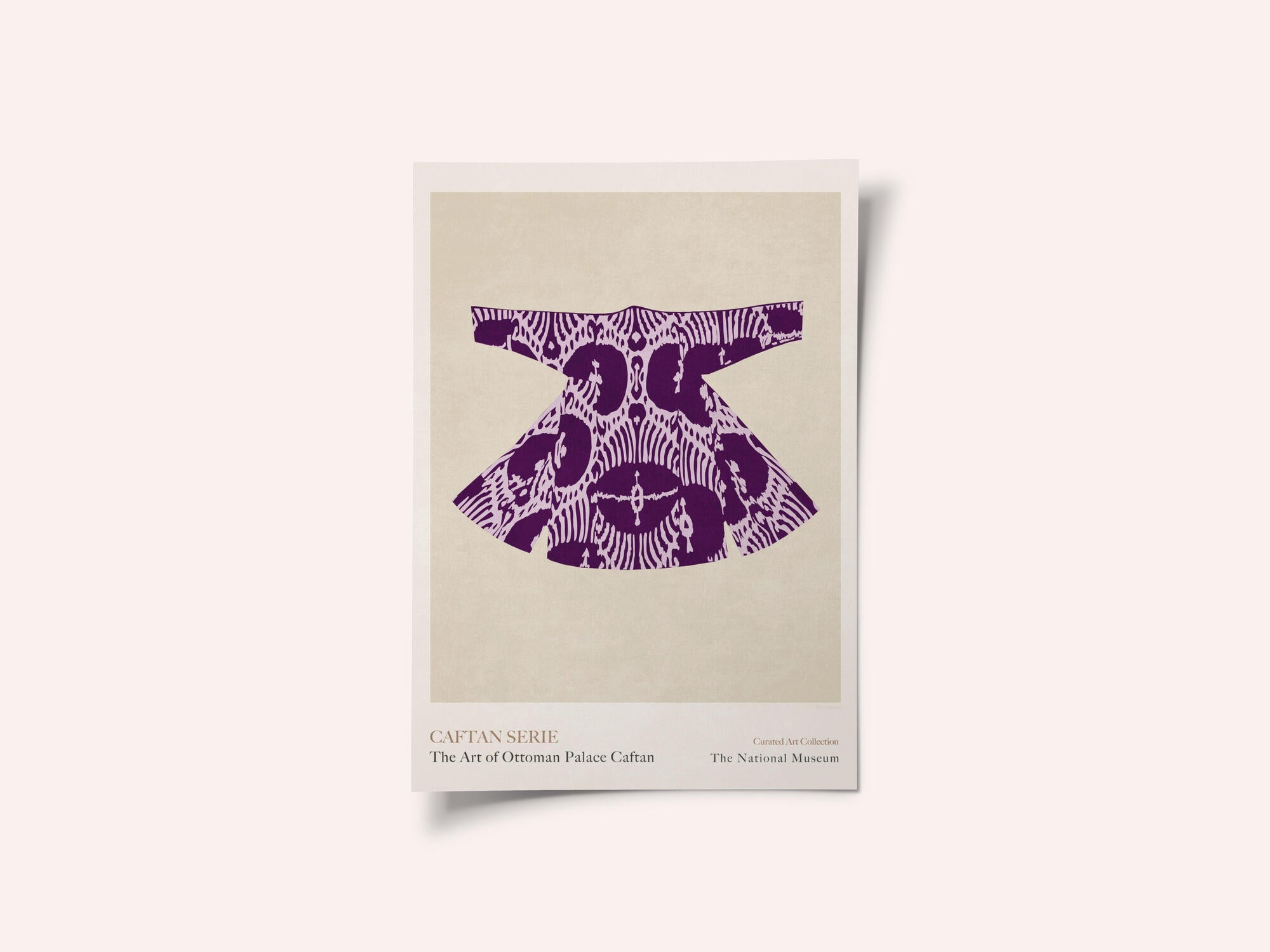 Purple Caftan Elegance