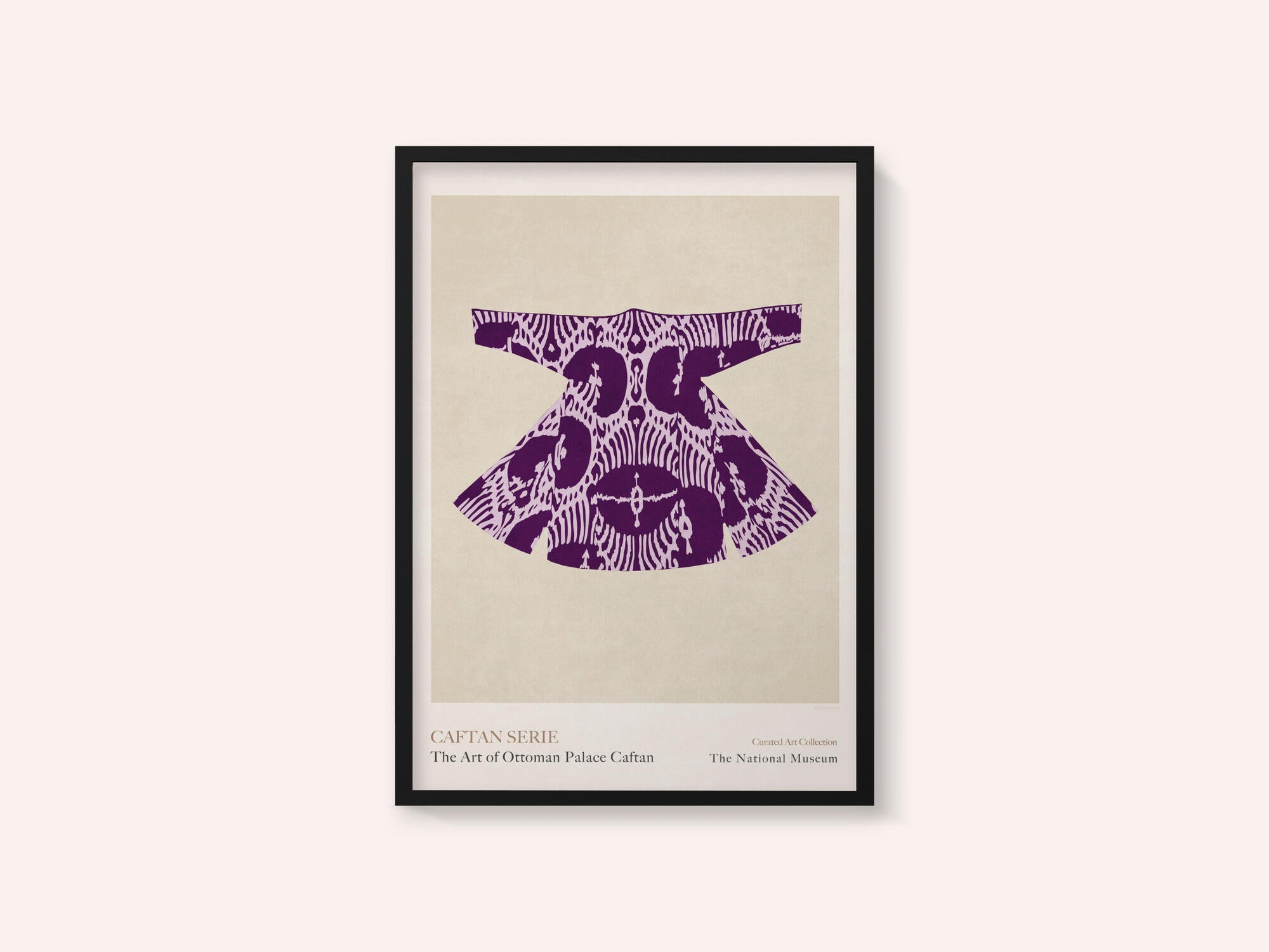 Purple Caftan Elegance