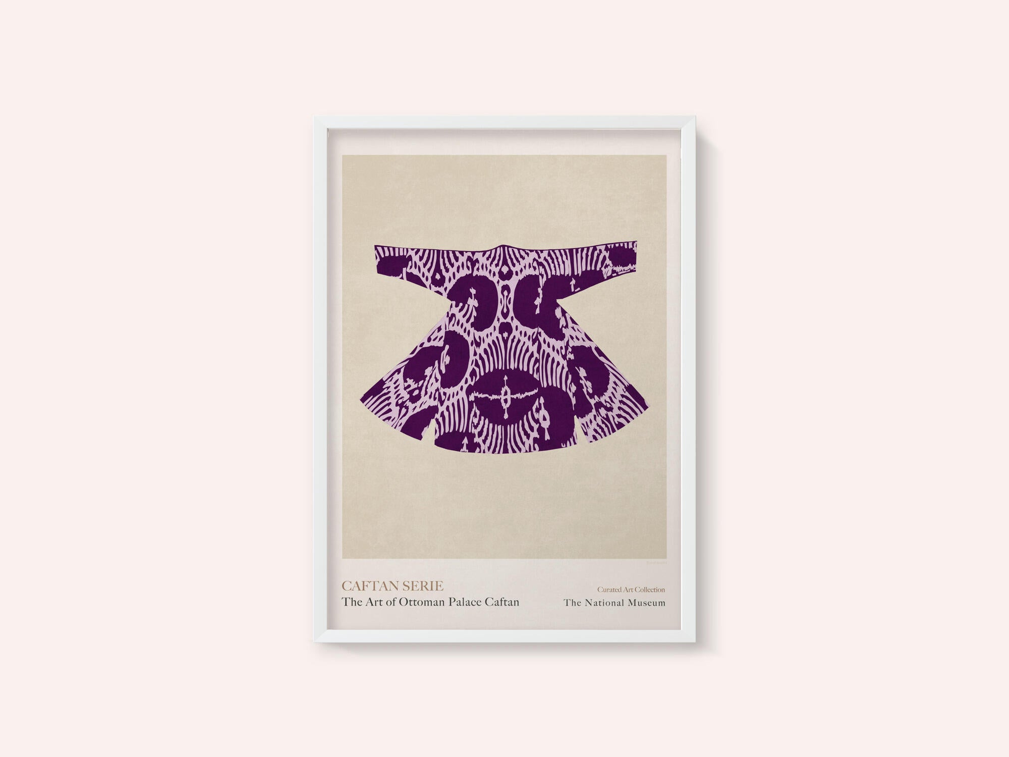 Purple Caftan Elegance