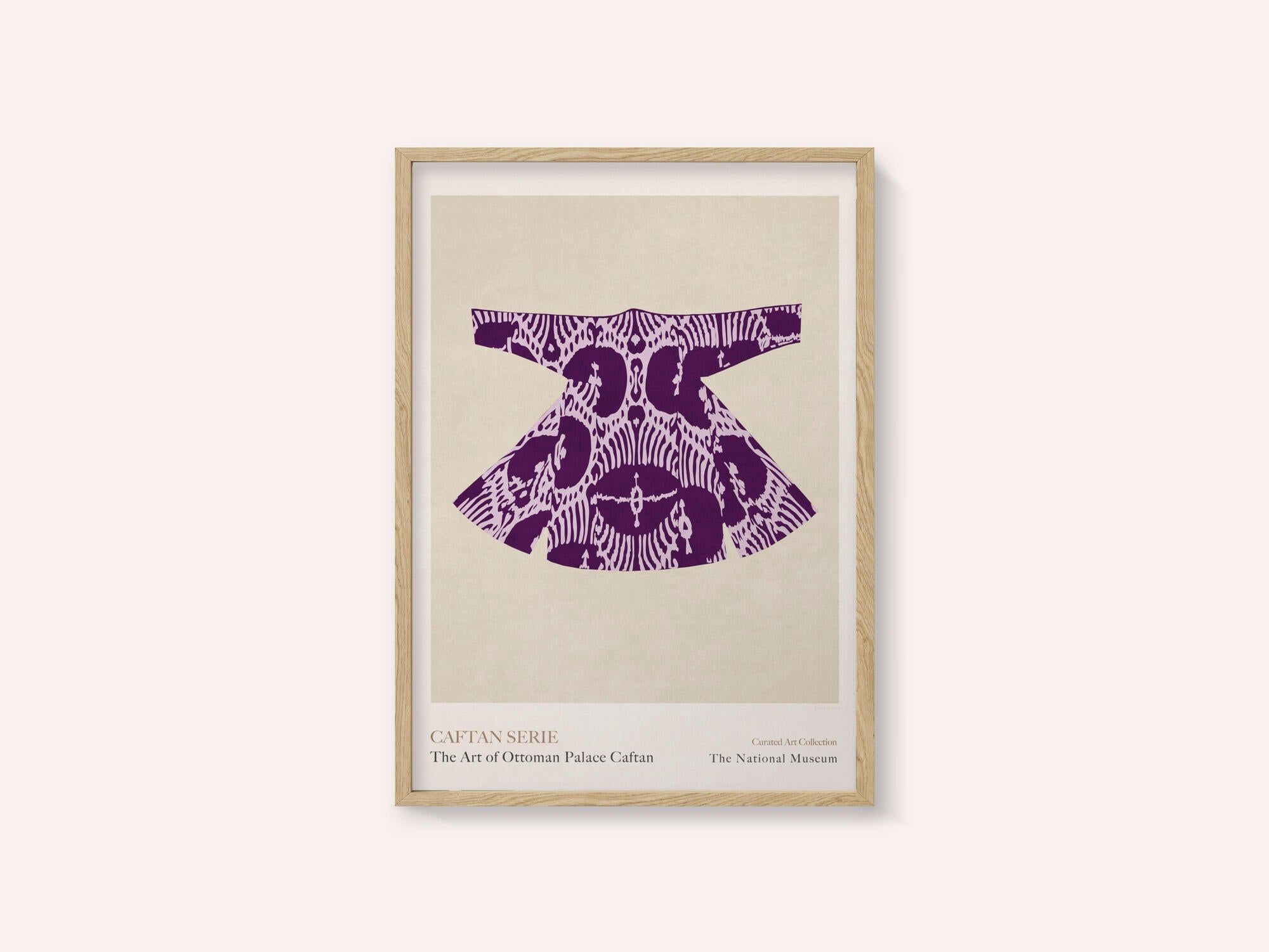 Purple Caftan Elegance