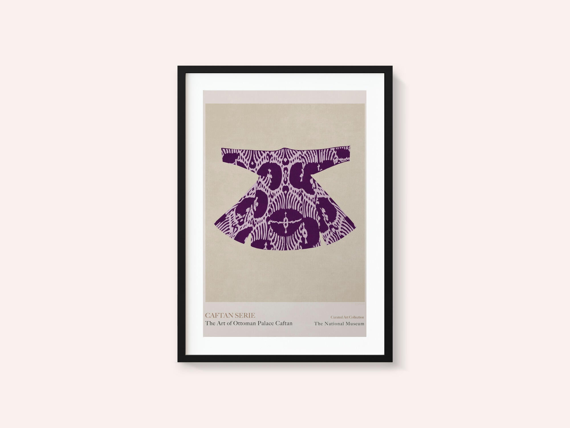 Purple Caftan Elegance