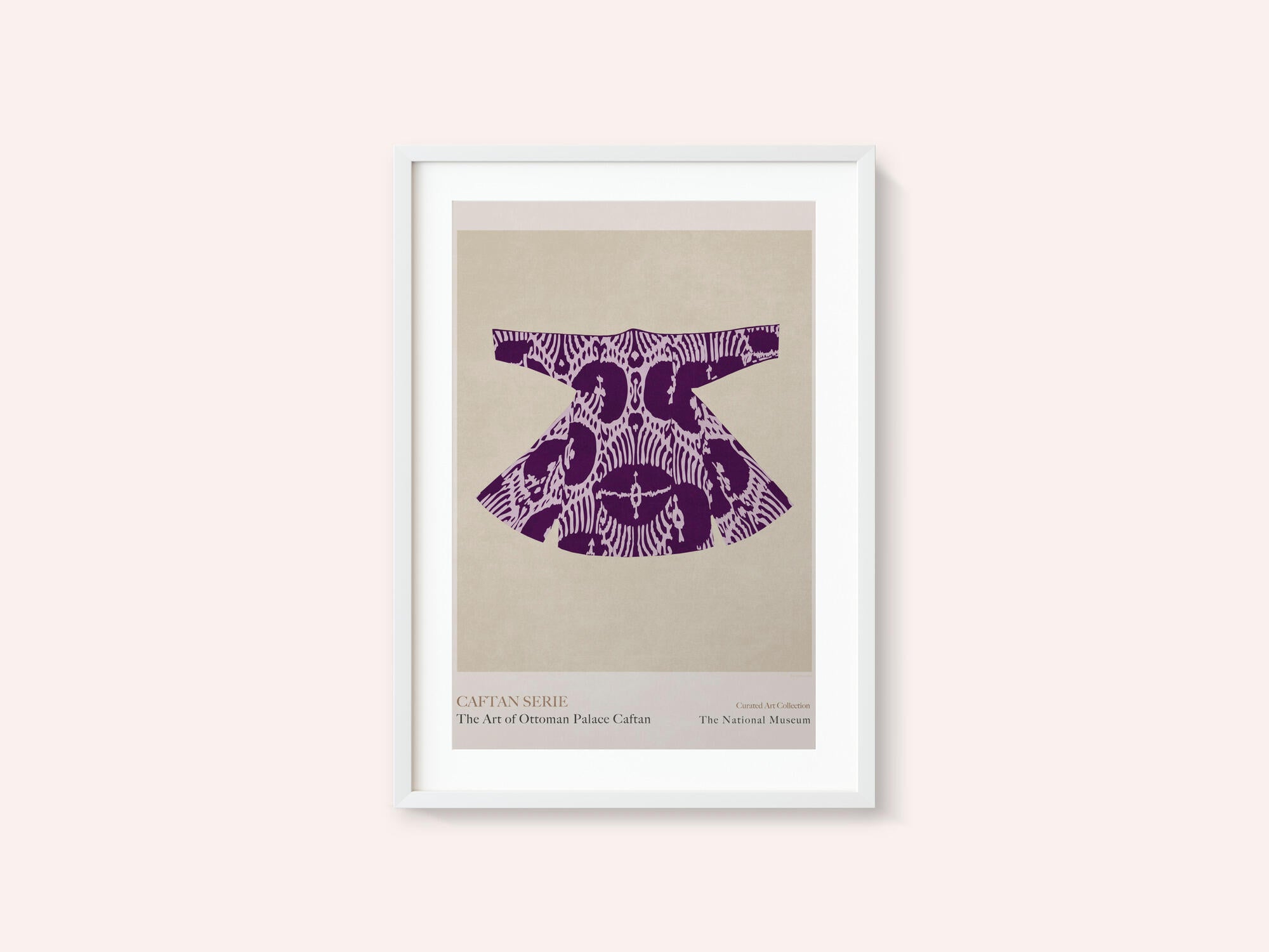 Purple Caftan Elegance