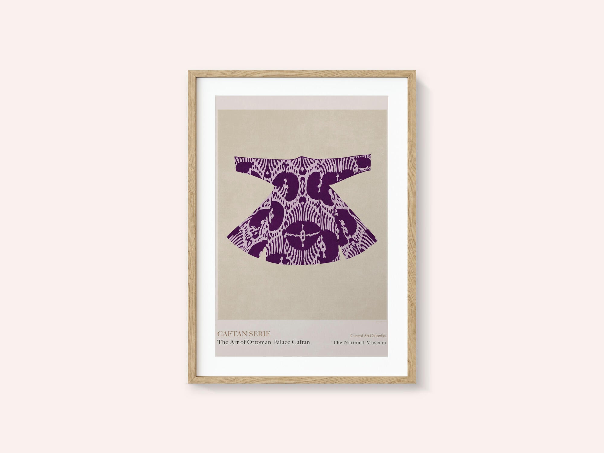 Purple Caftan Elegance