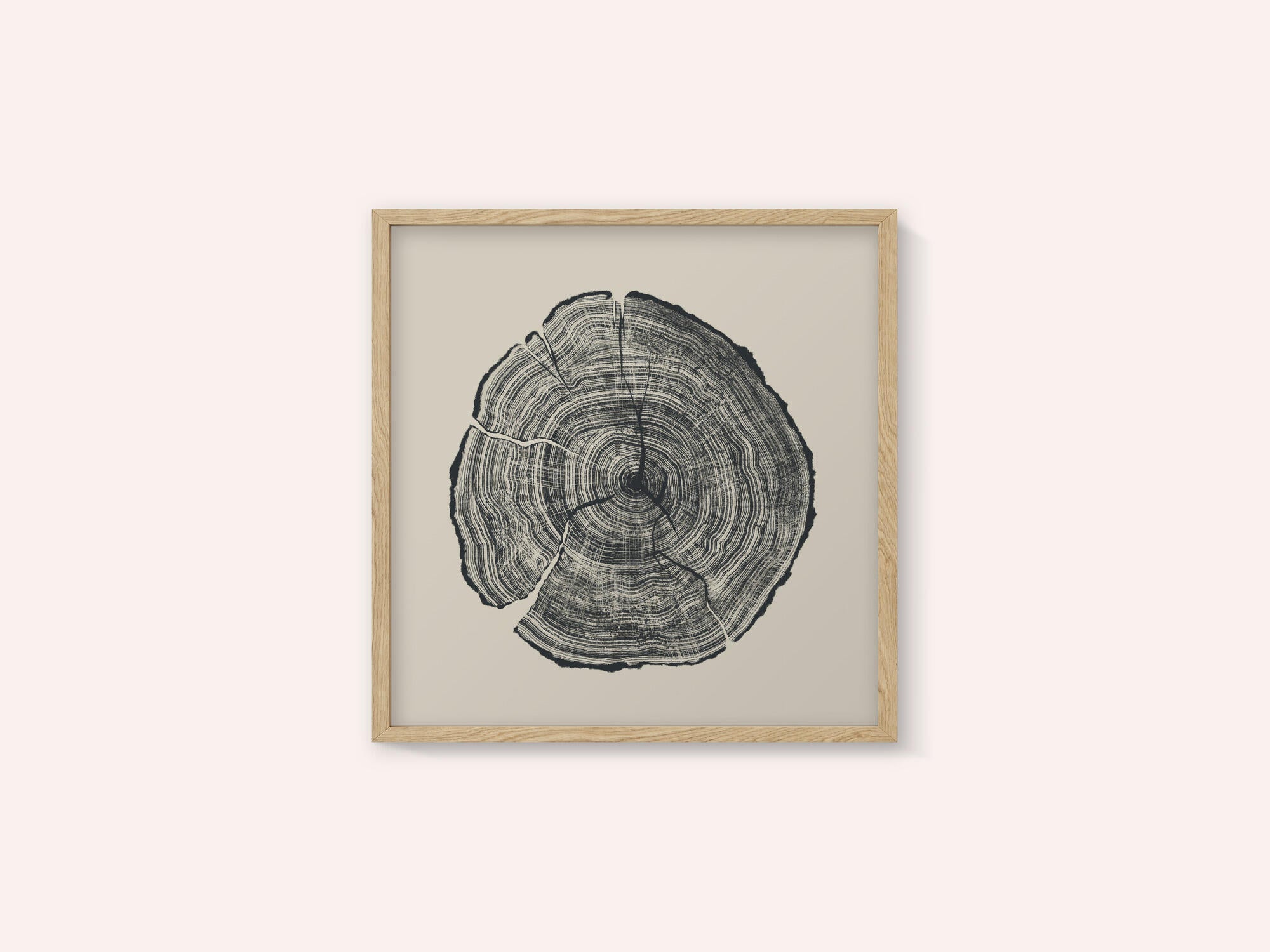 Hand Drawn Oak