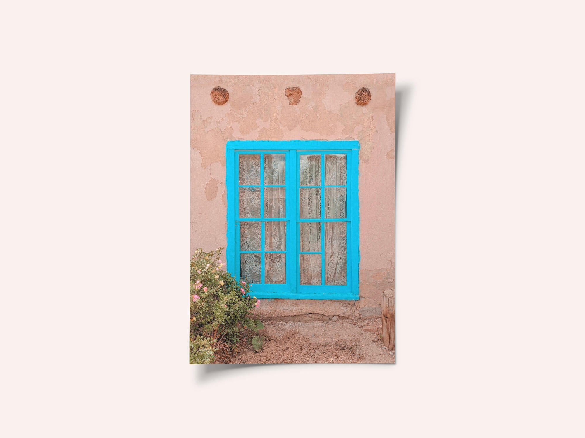 Turquoise Window - Taos, New Mexico