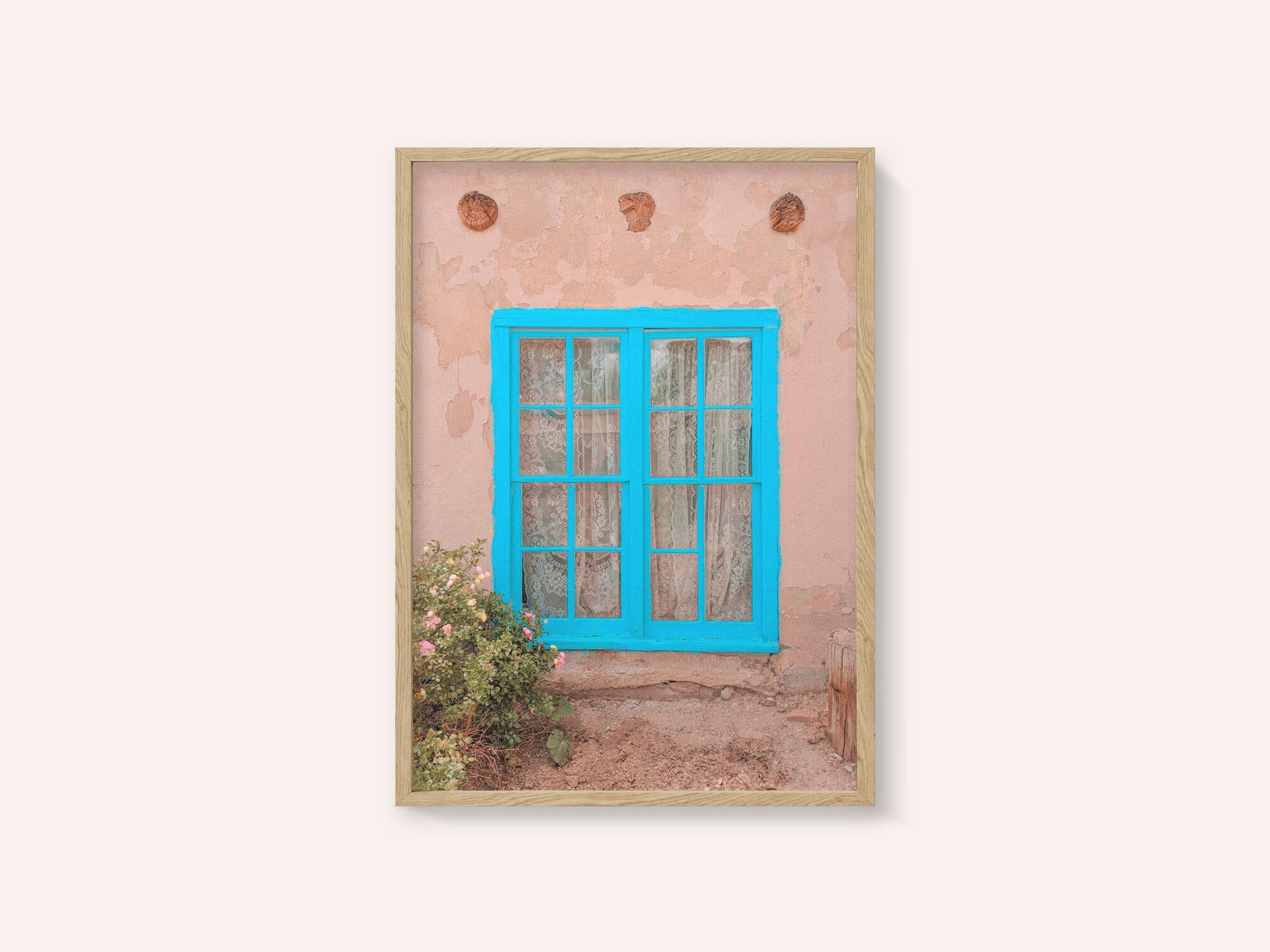 Turquoise Window - Taos, New Mexico