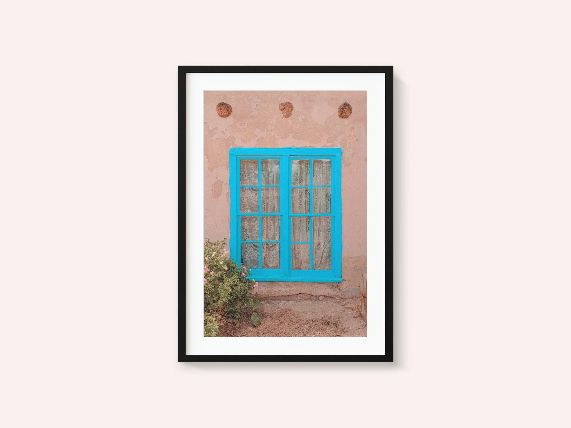 Turquoise Window - Taos, New Mexico