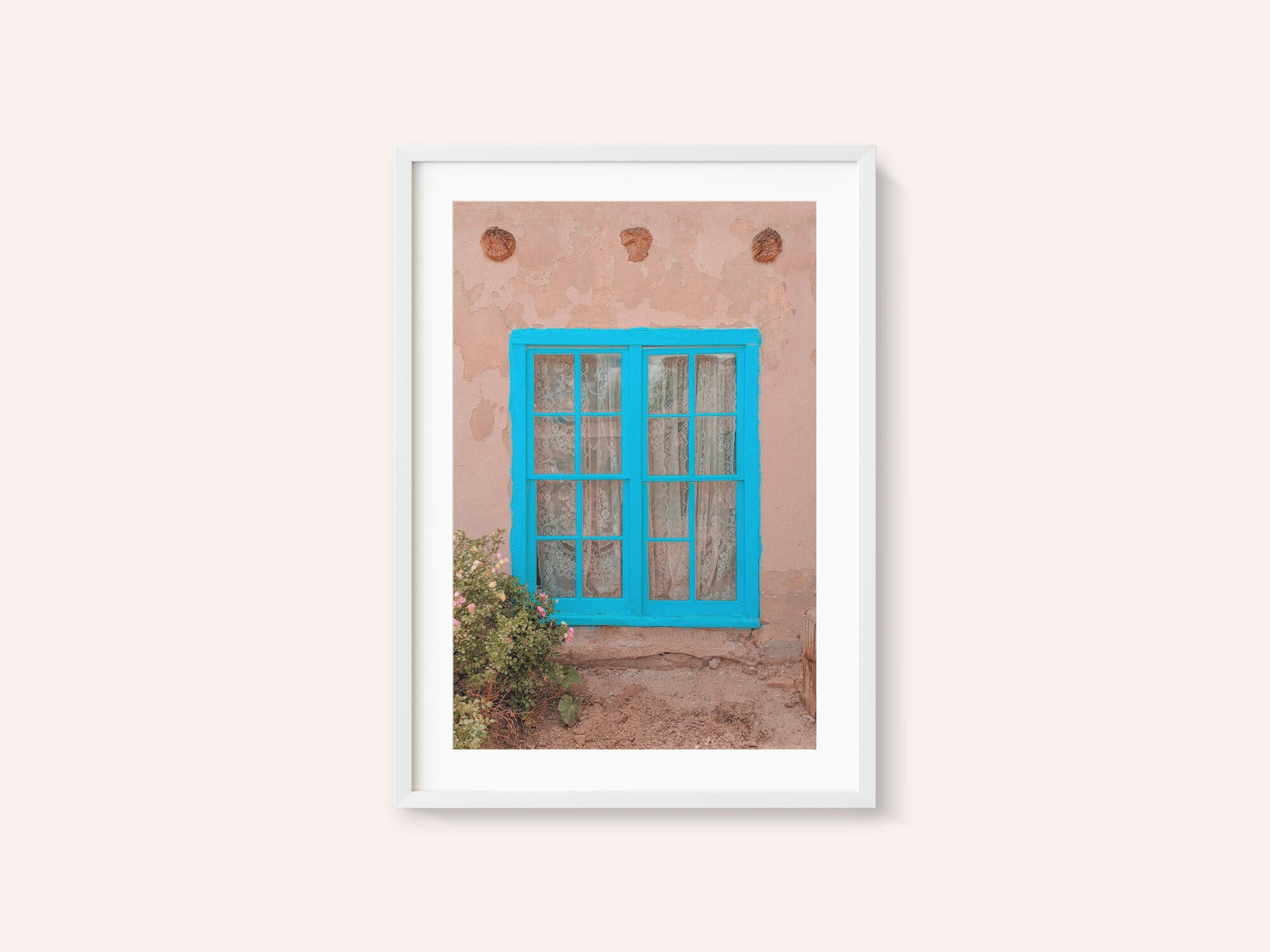 Turquoise Window - Taos, New Mexico