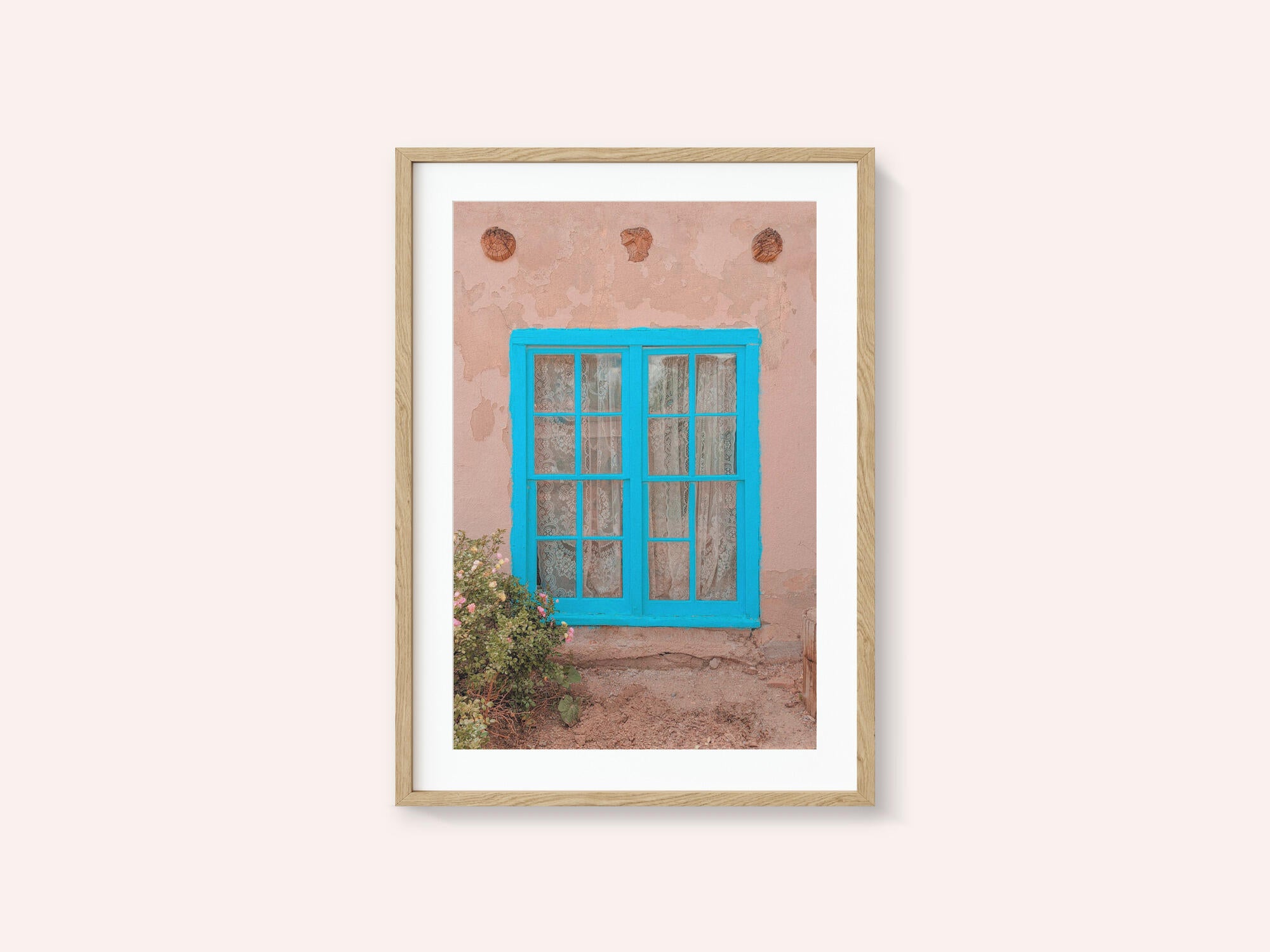 Turquoise Window - Taos, New Mexico