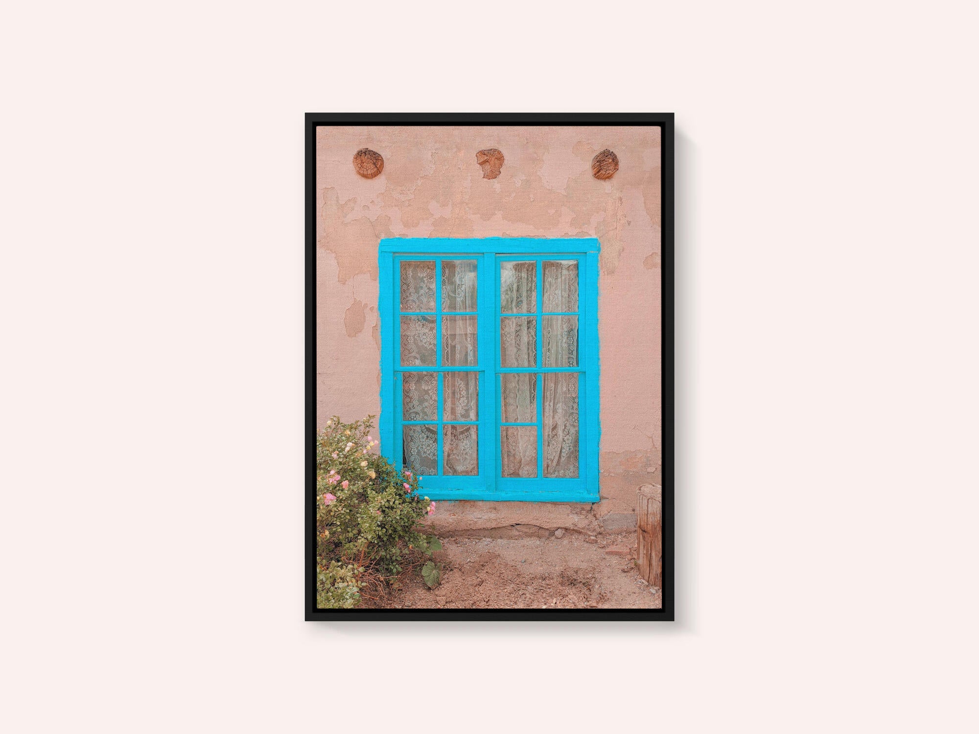 Turquoise Window - Taos, New Mexico
