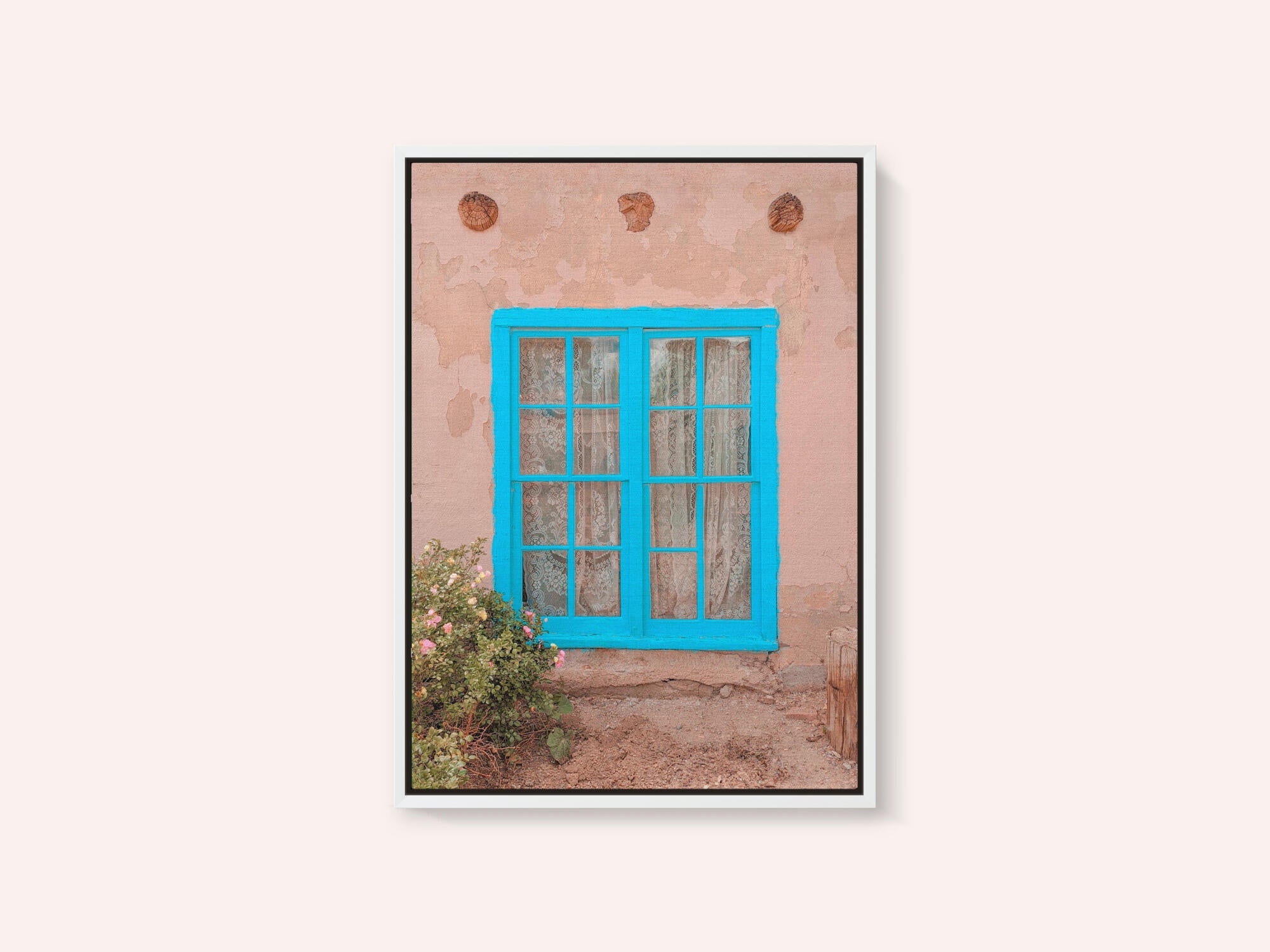 Turquoise Window - Taos, New Mexico