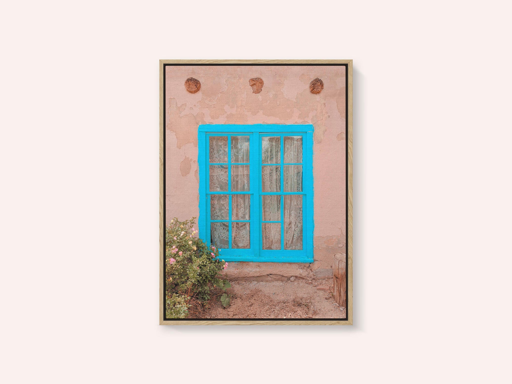 Turquoise Window - Taos, New Mexico