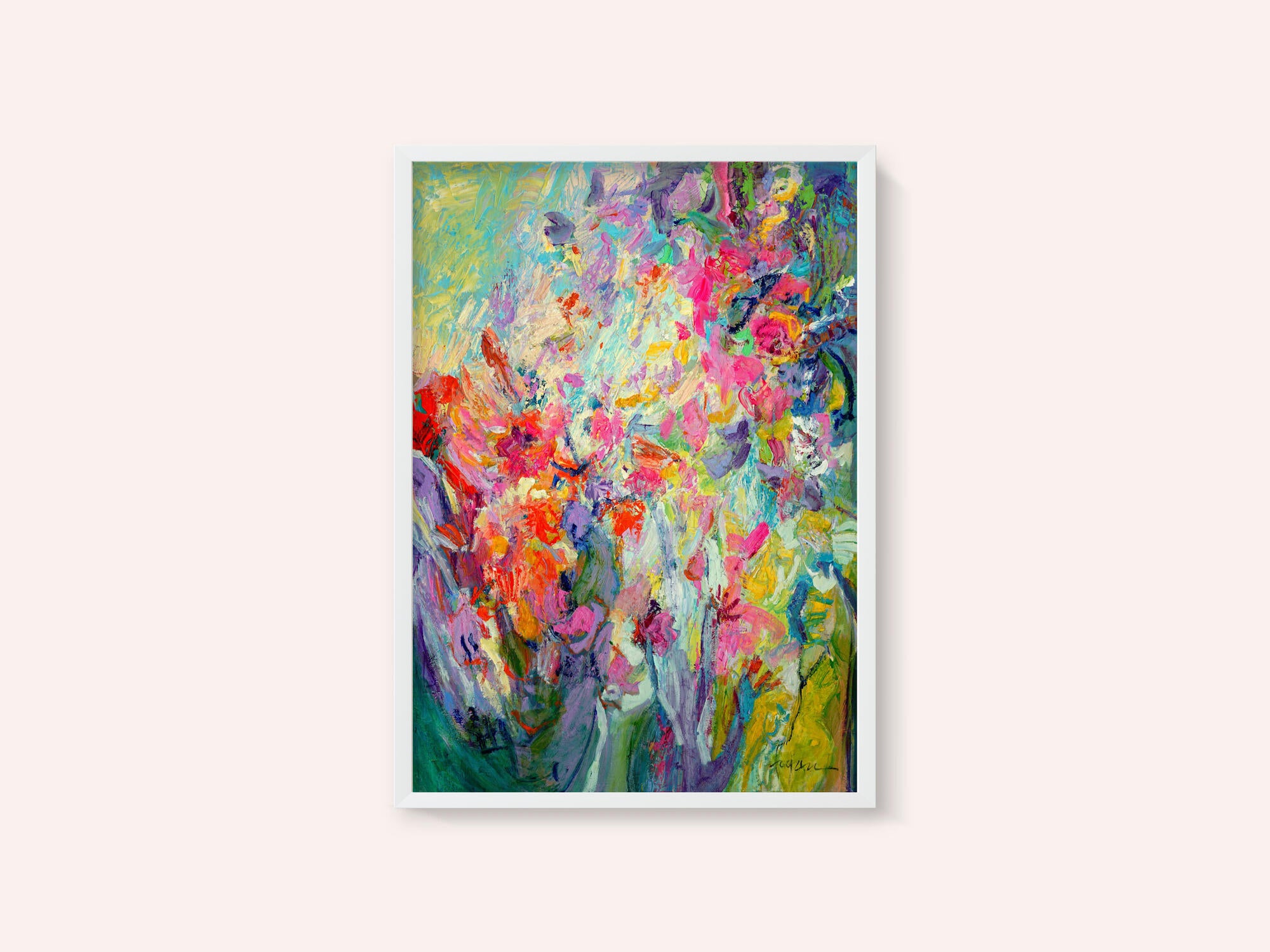 Vivid Floral Symphony