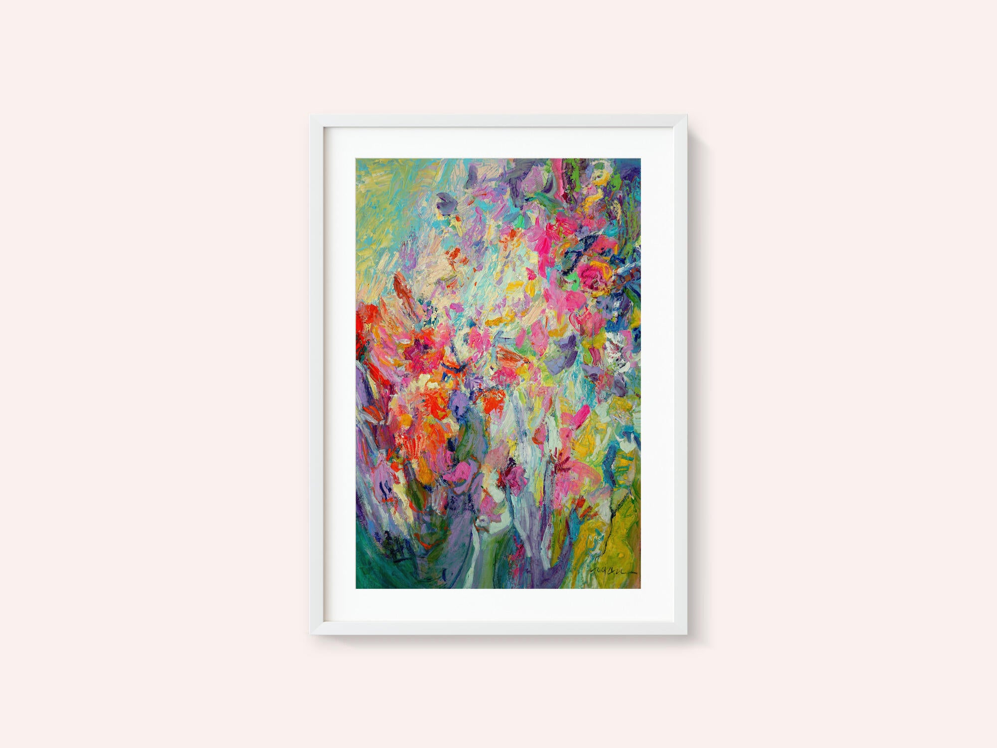 Vivid Floral Symphony