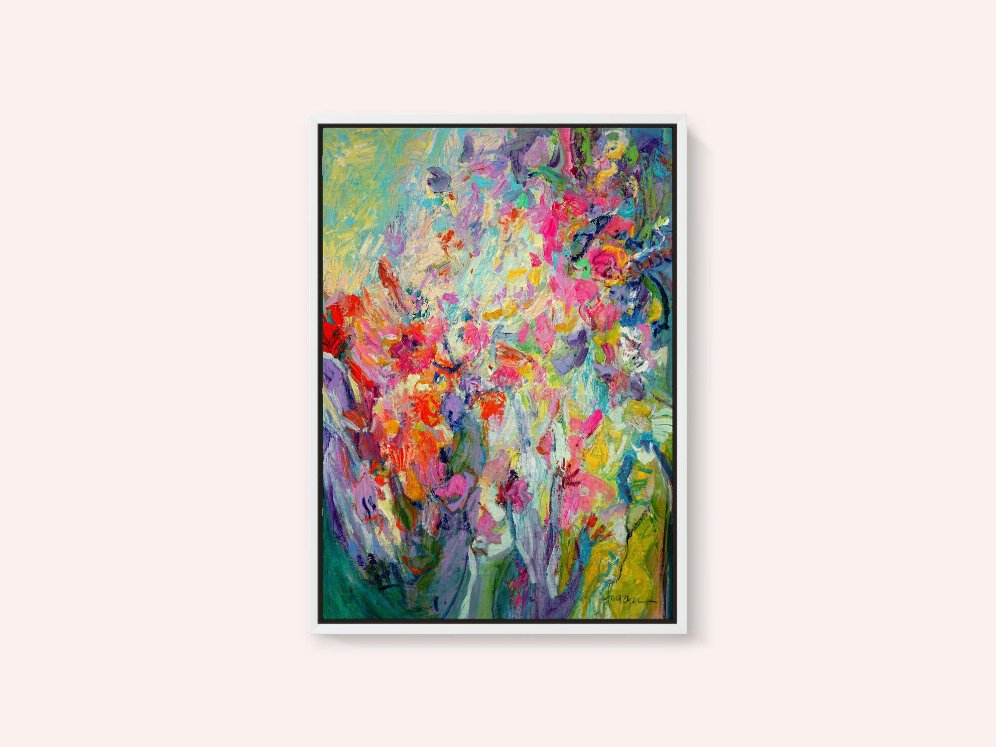 Vivid Floral Symphony