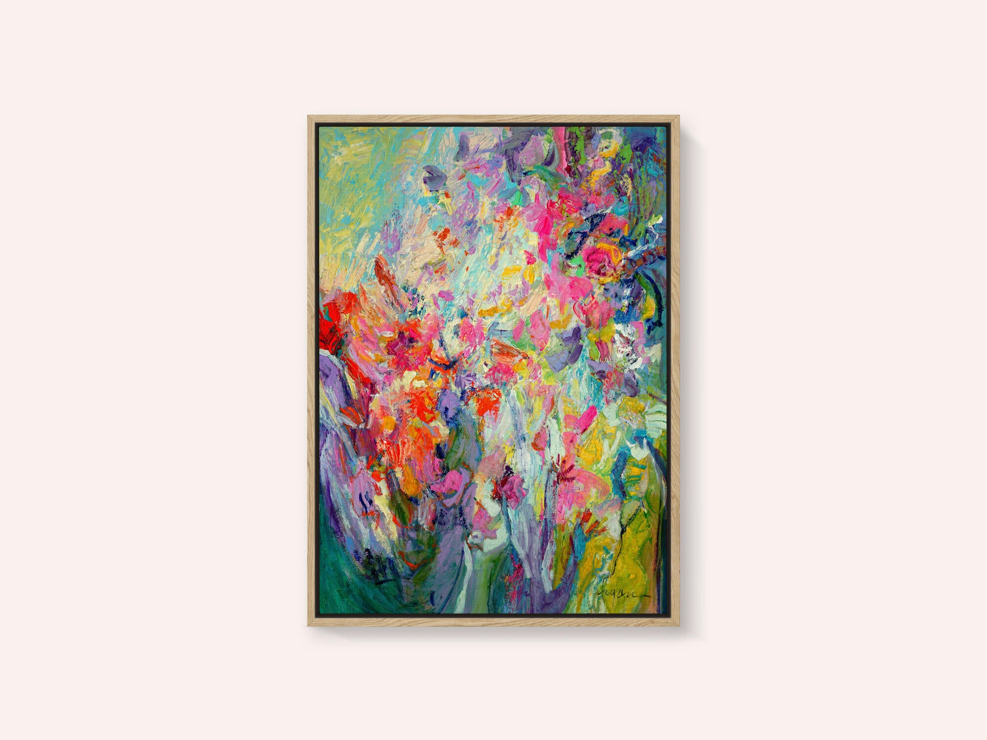 Vivid Floral Symphony