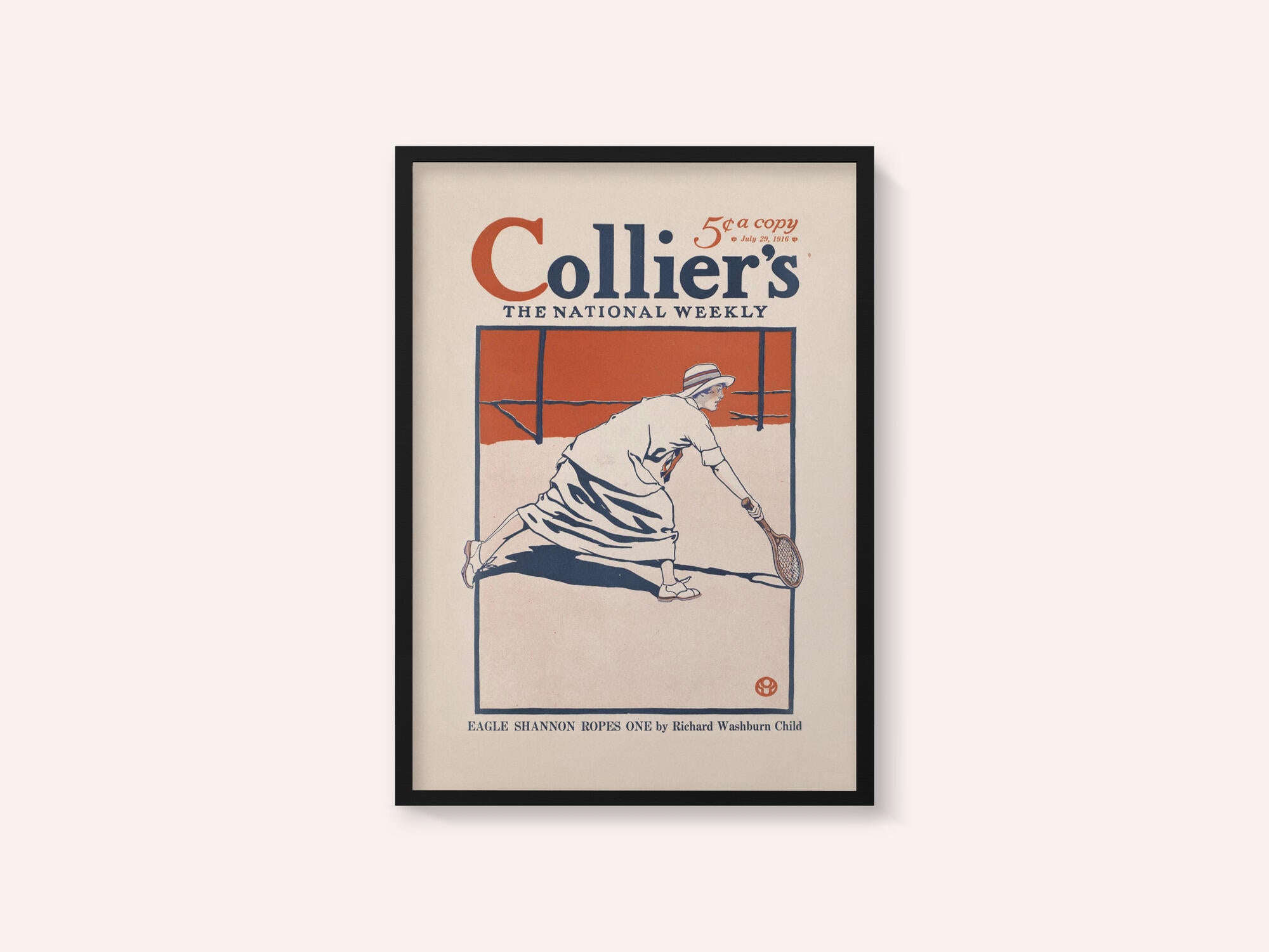 Collier's, the National Weekly, Eagle Shannon Ropes One