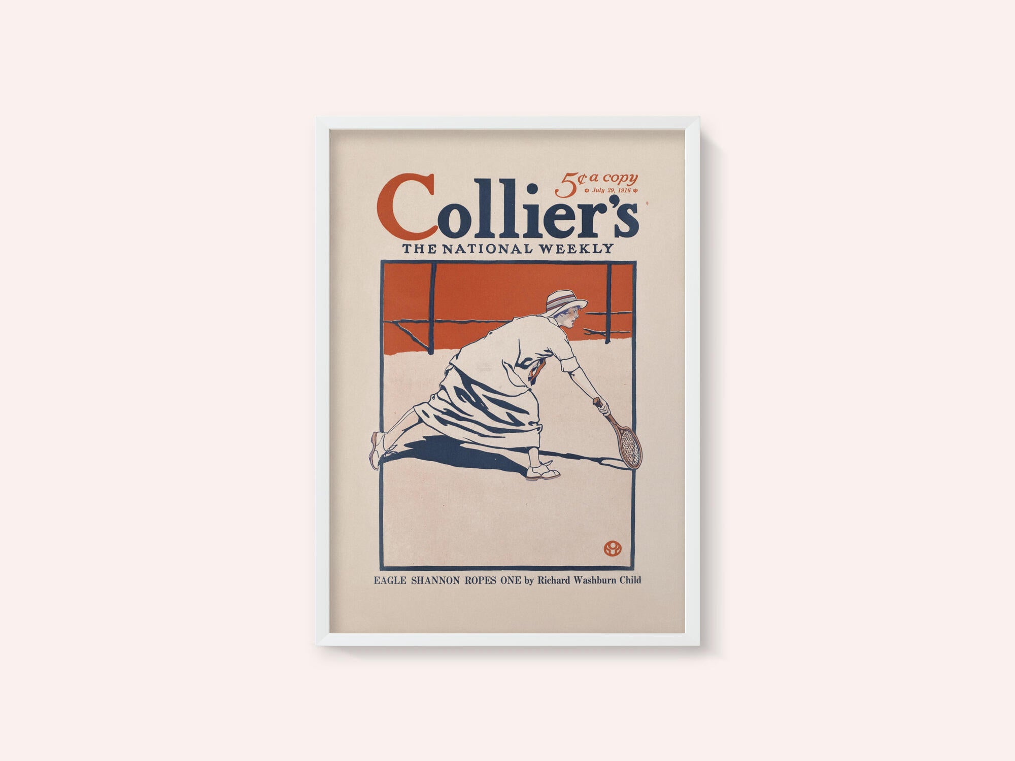 Collier's, the National Weekly, Eagle Shannon Ropes One