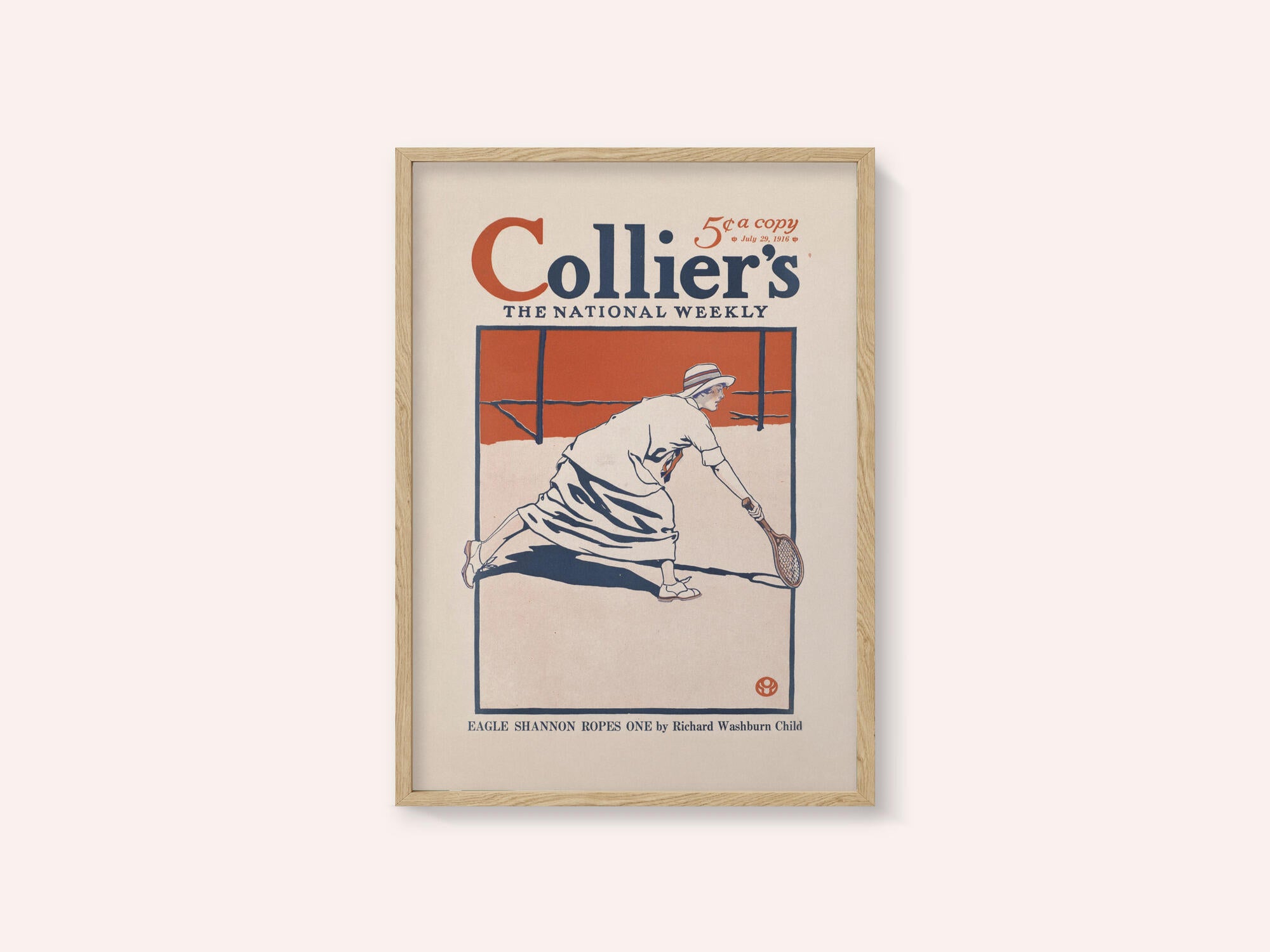 Collier's, the National Weekly, Eagle Shannon Ropes One