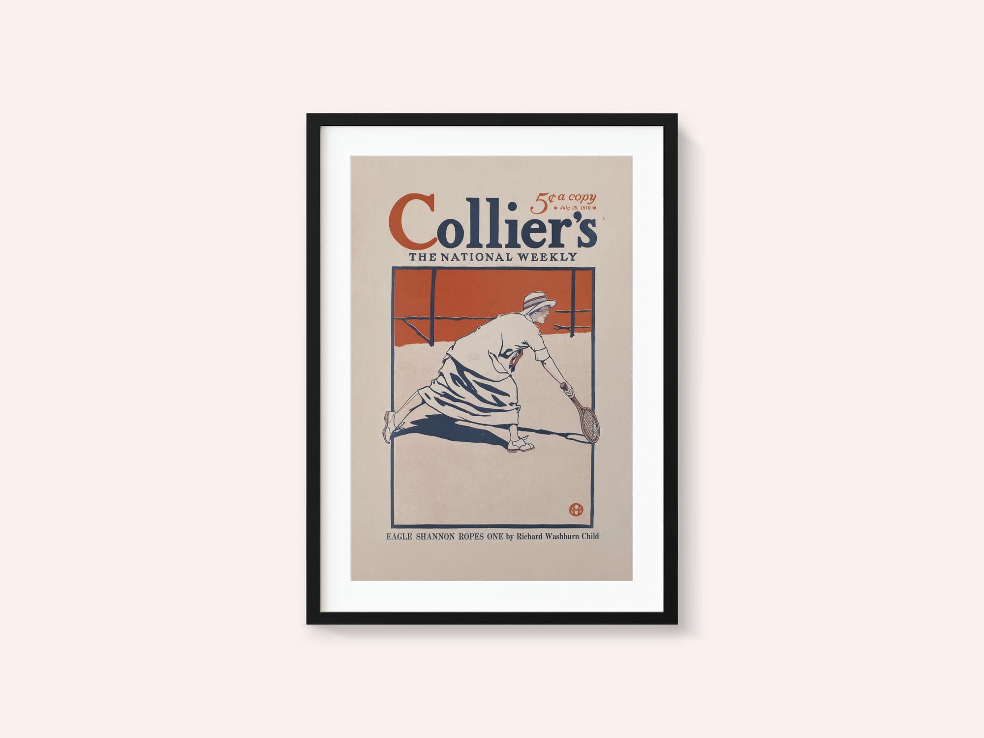 Collier's, the National Weekly, Eagle Shannon Ropes One