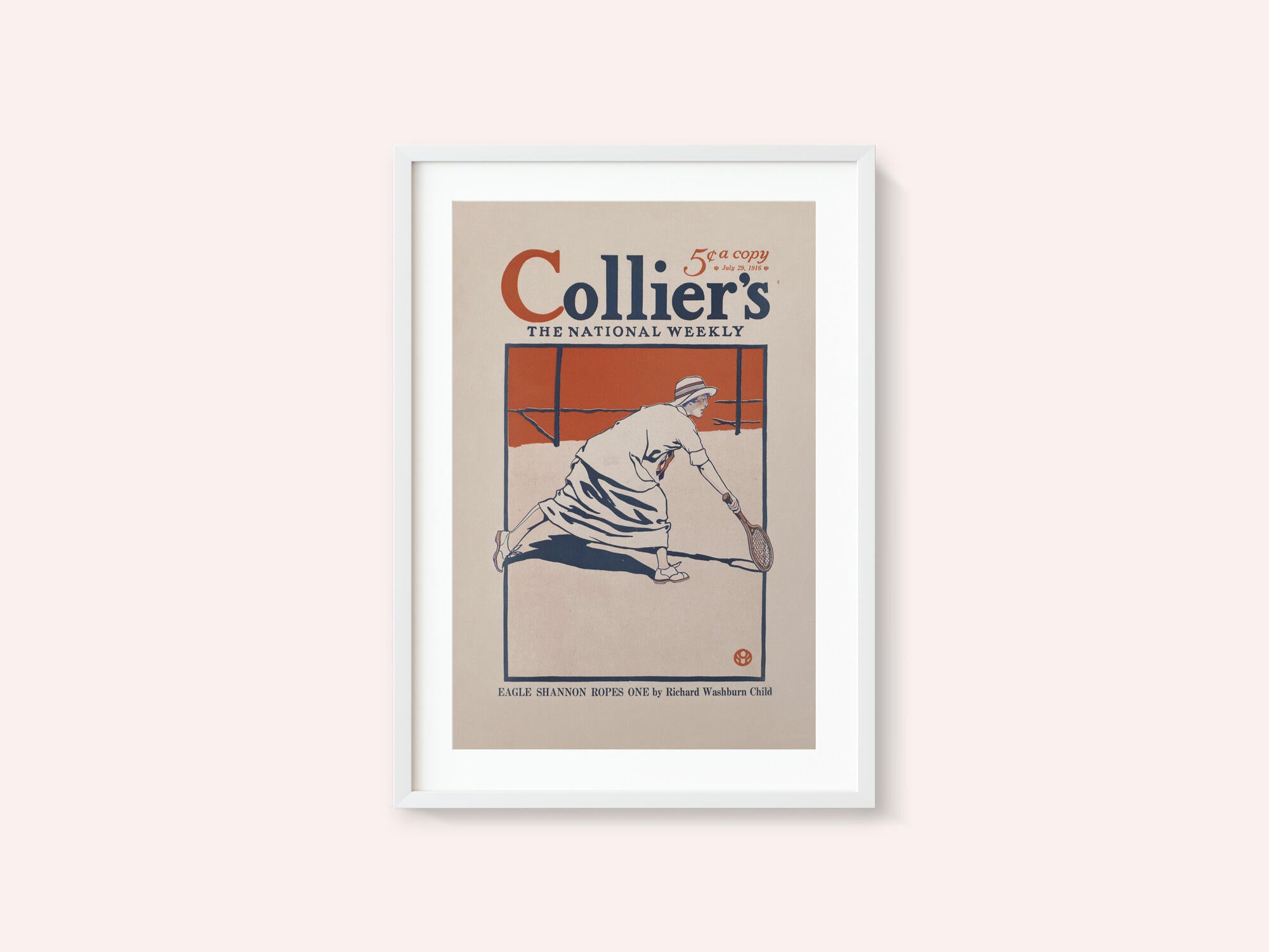 Collier's, the National Weekly, Eagle Shannon Ropes One