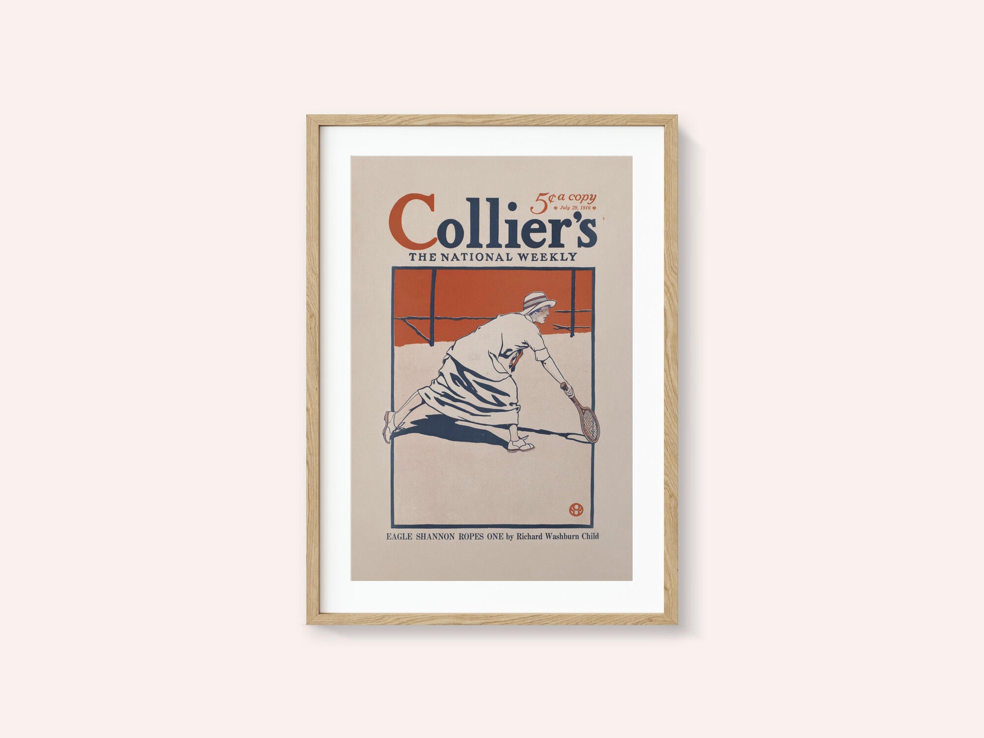 Collier's, the National Weekly, Eagle Shannon Ropes One