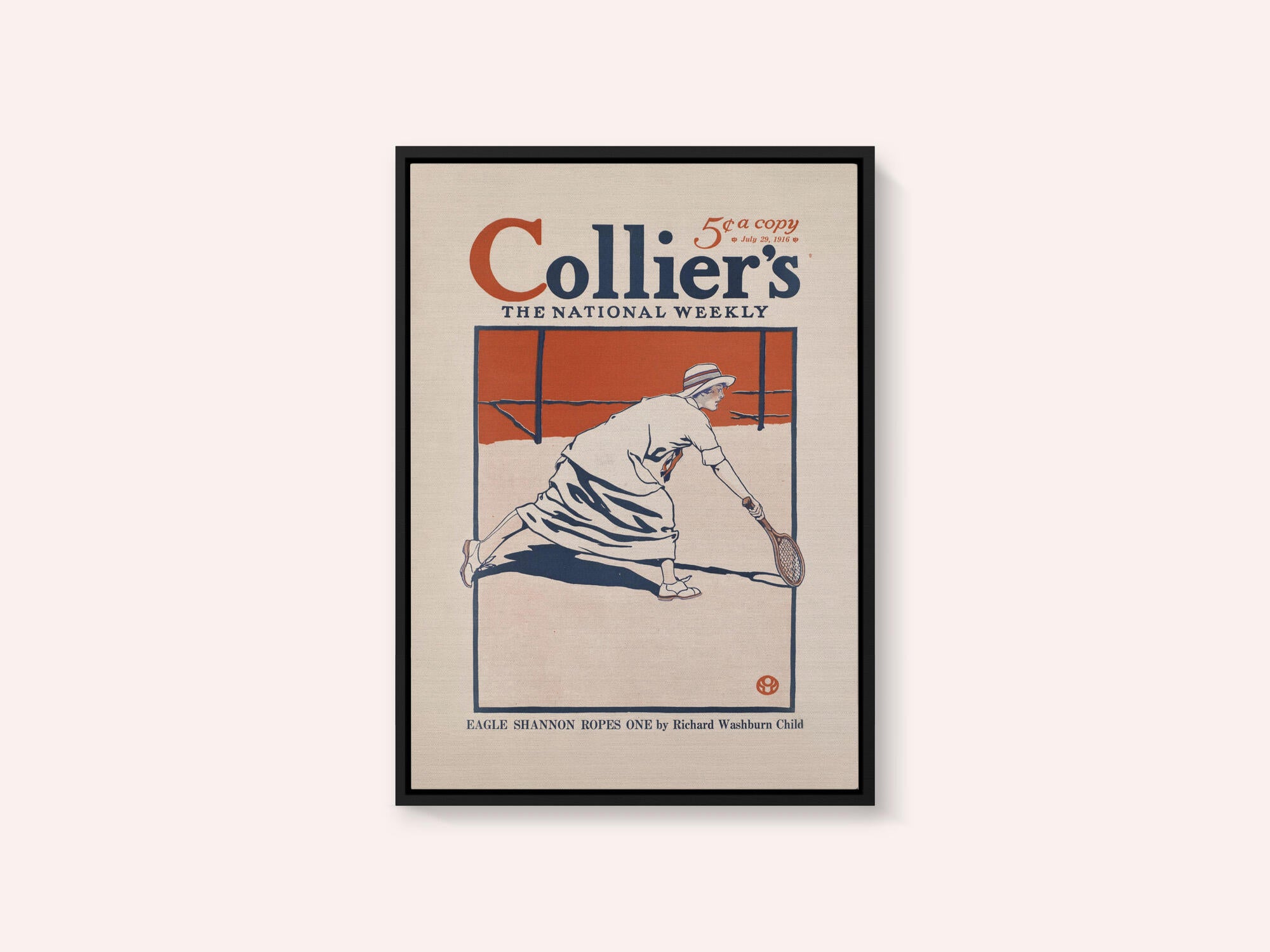 Collier's, the National Weekly, Eagle Shannon Ropes One