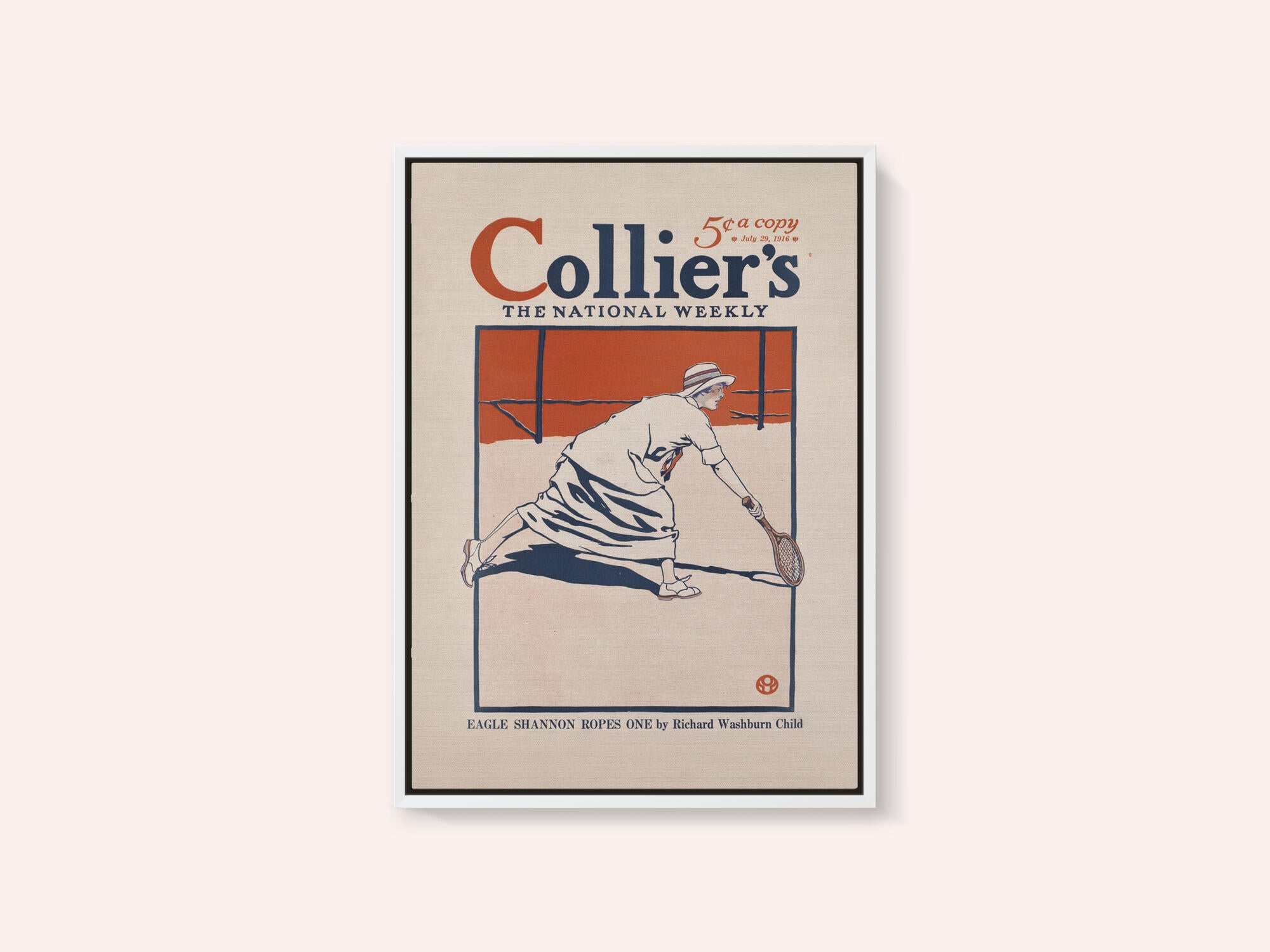 Collier's, the National Weekly, Eagle Shannon Ropes One