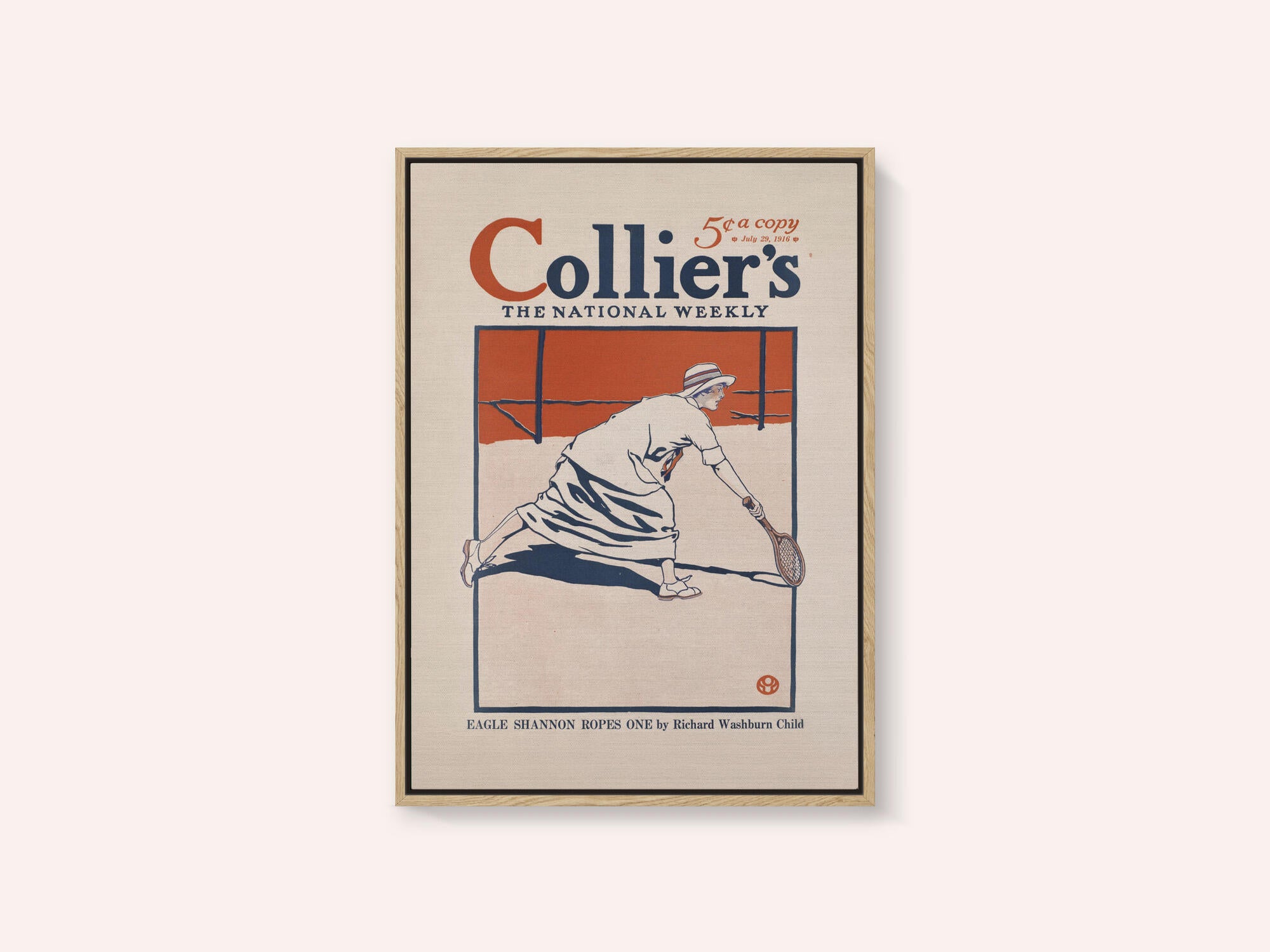 Collier's, the National Weekly, Eagle Shannon Ropes One
