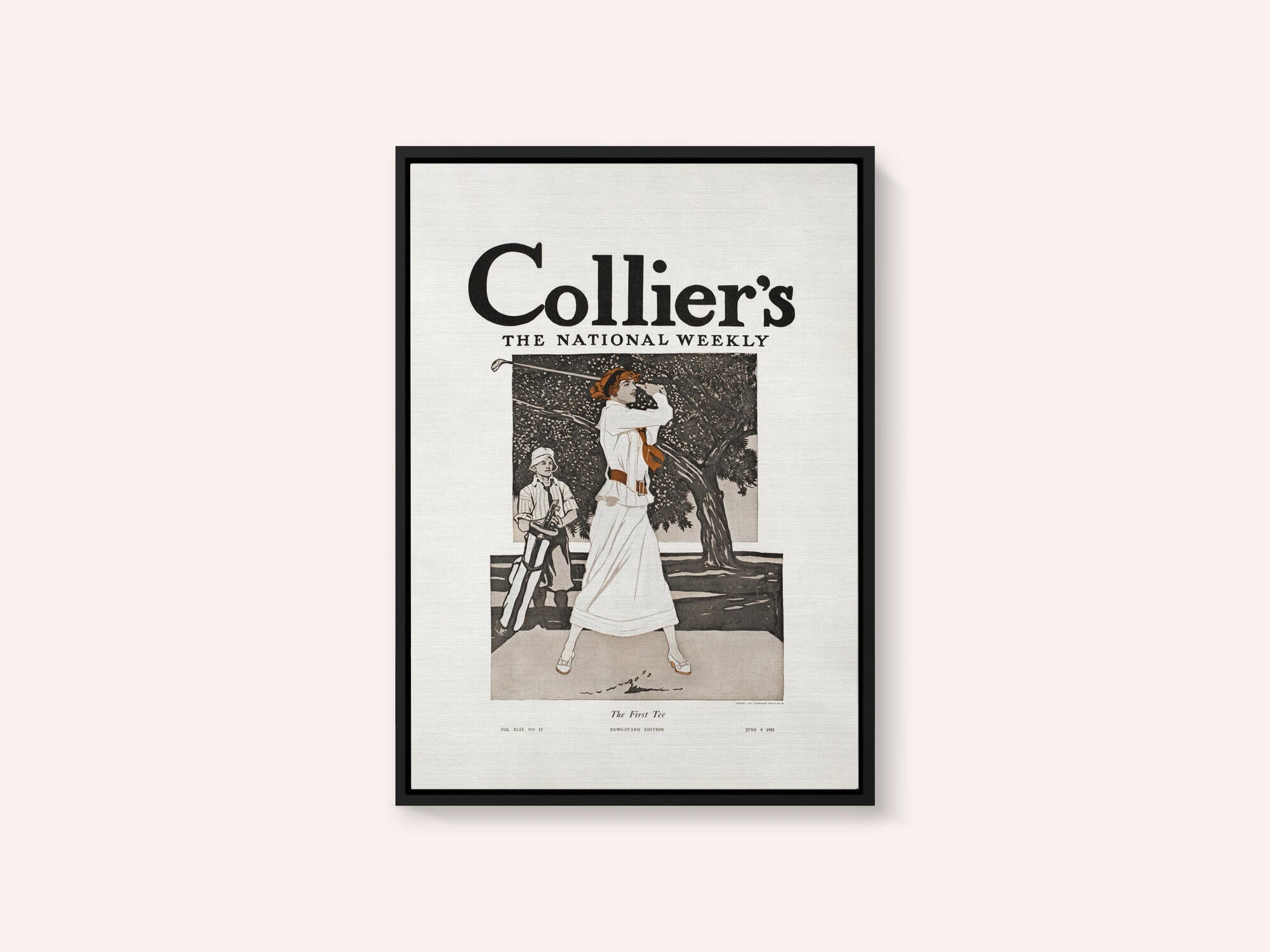 Collier's, the National Weekly, the First Tee (1912)