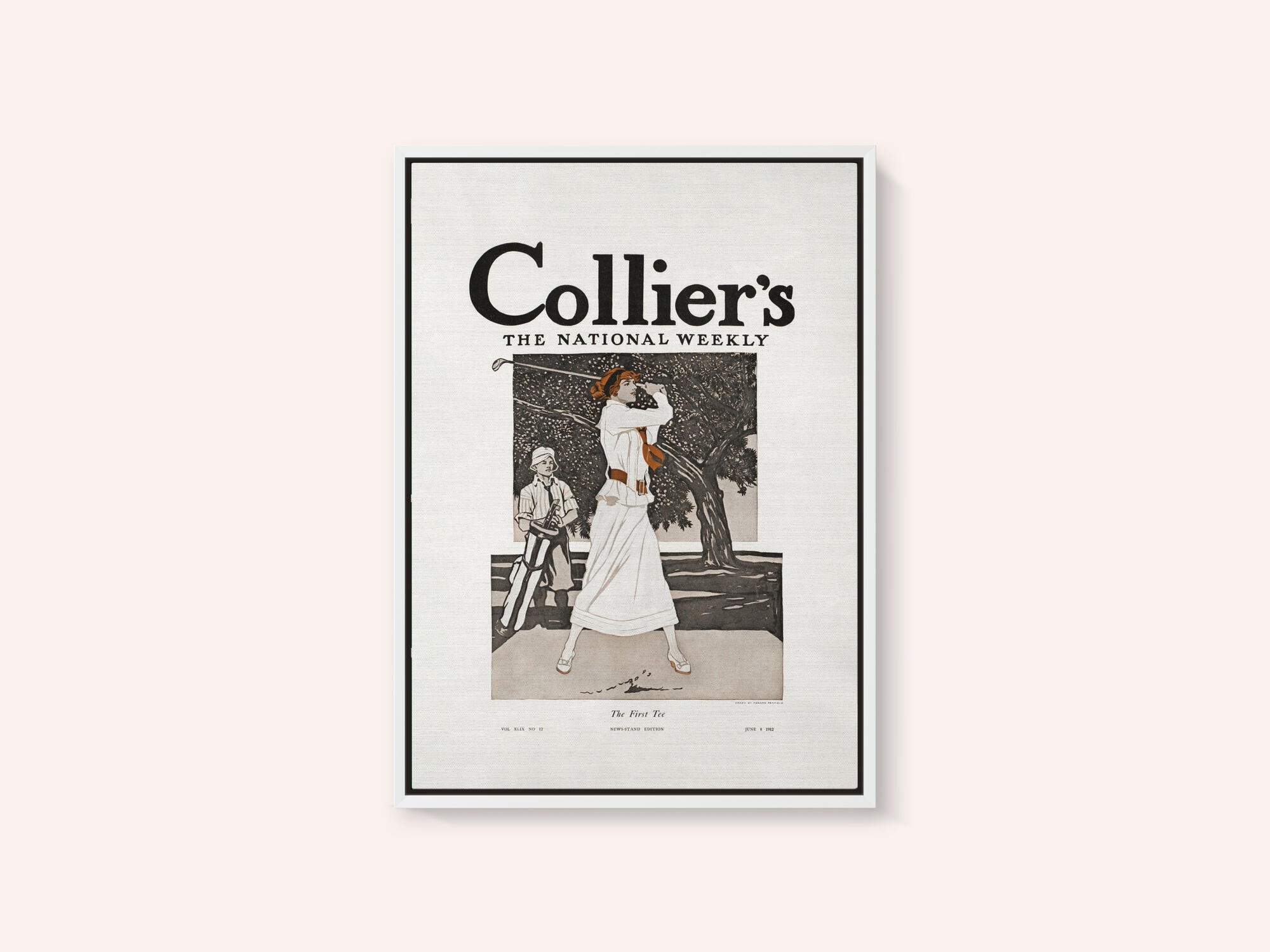 Collier's, the National Weekly, the First Tee (1912)