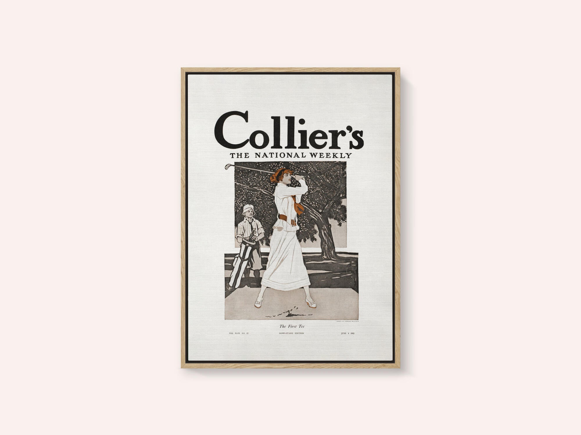 Collier's, the National Weekly, the First Tee (1912)