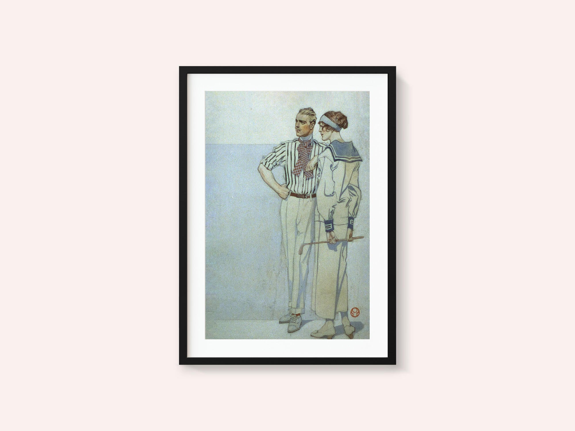 Man and Woman In Sport Clothes (1913)