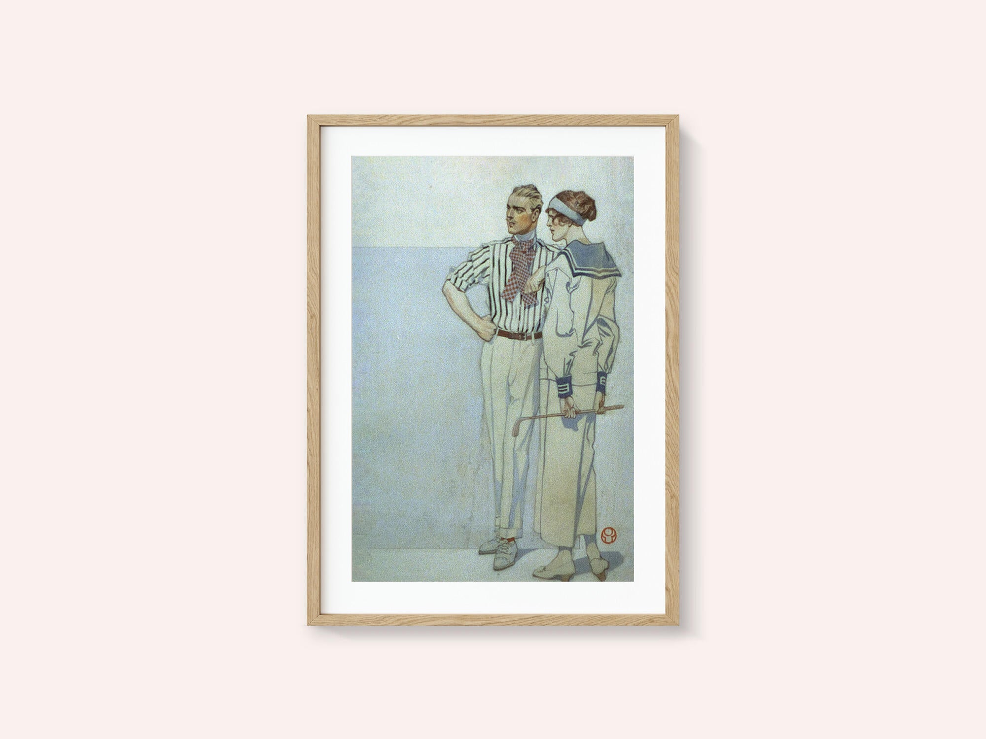 Man and Woman In Sport Clothes (1913)