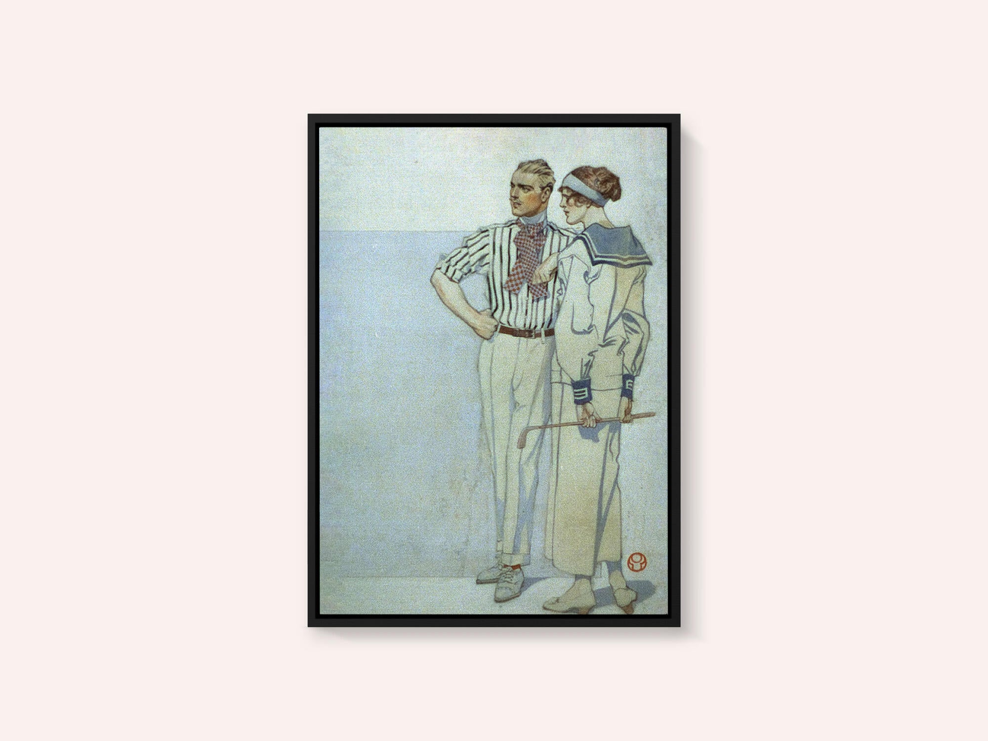Man and Woman In Sport Clothes (1913)