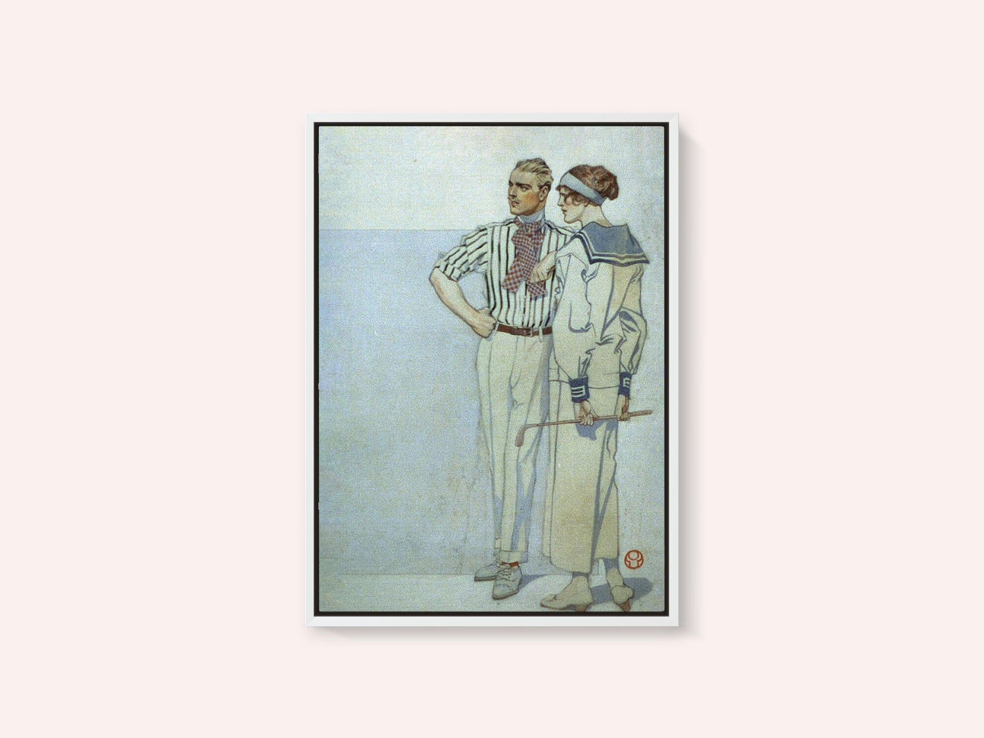 Man and Woman In Sport Clothes (1913)
