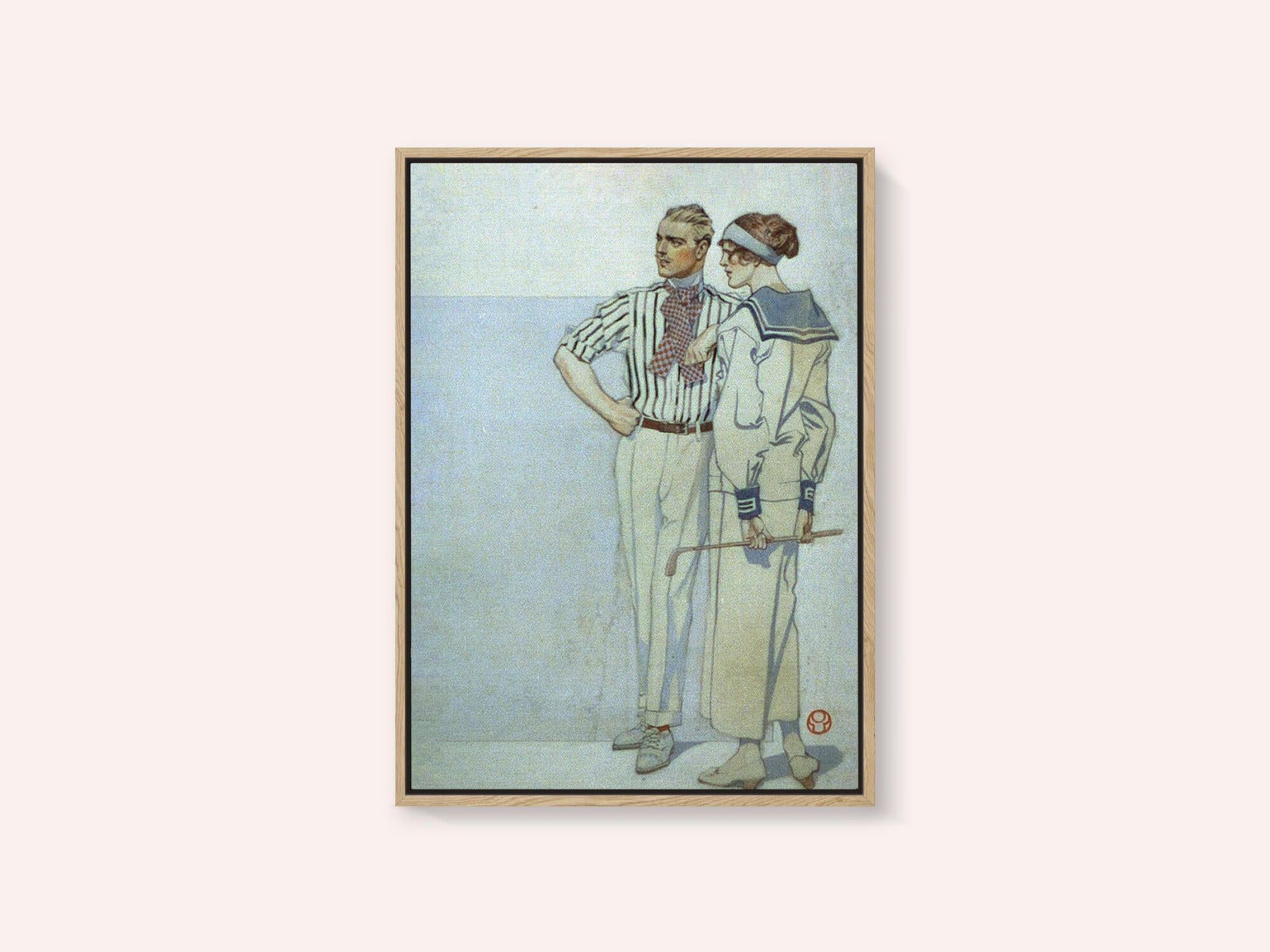 Man and Woman In Sport Clothes (1913)