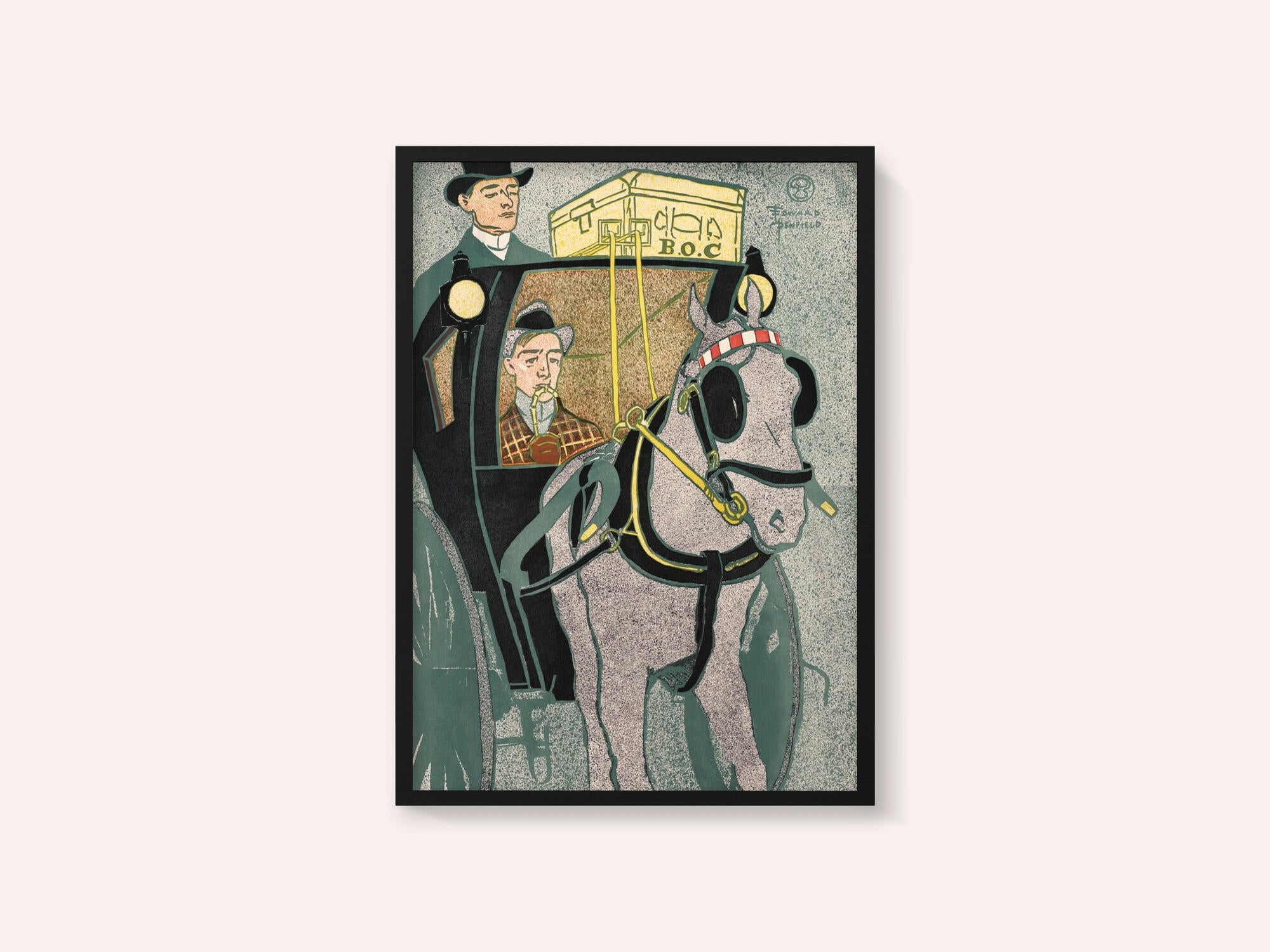 Man In Carriage (1896)