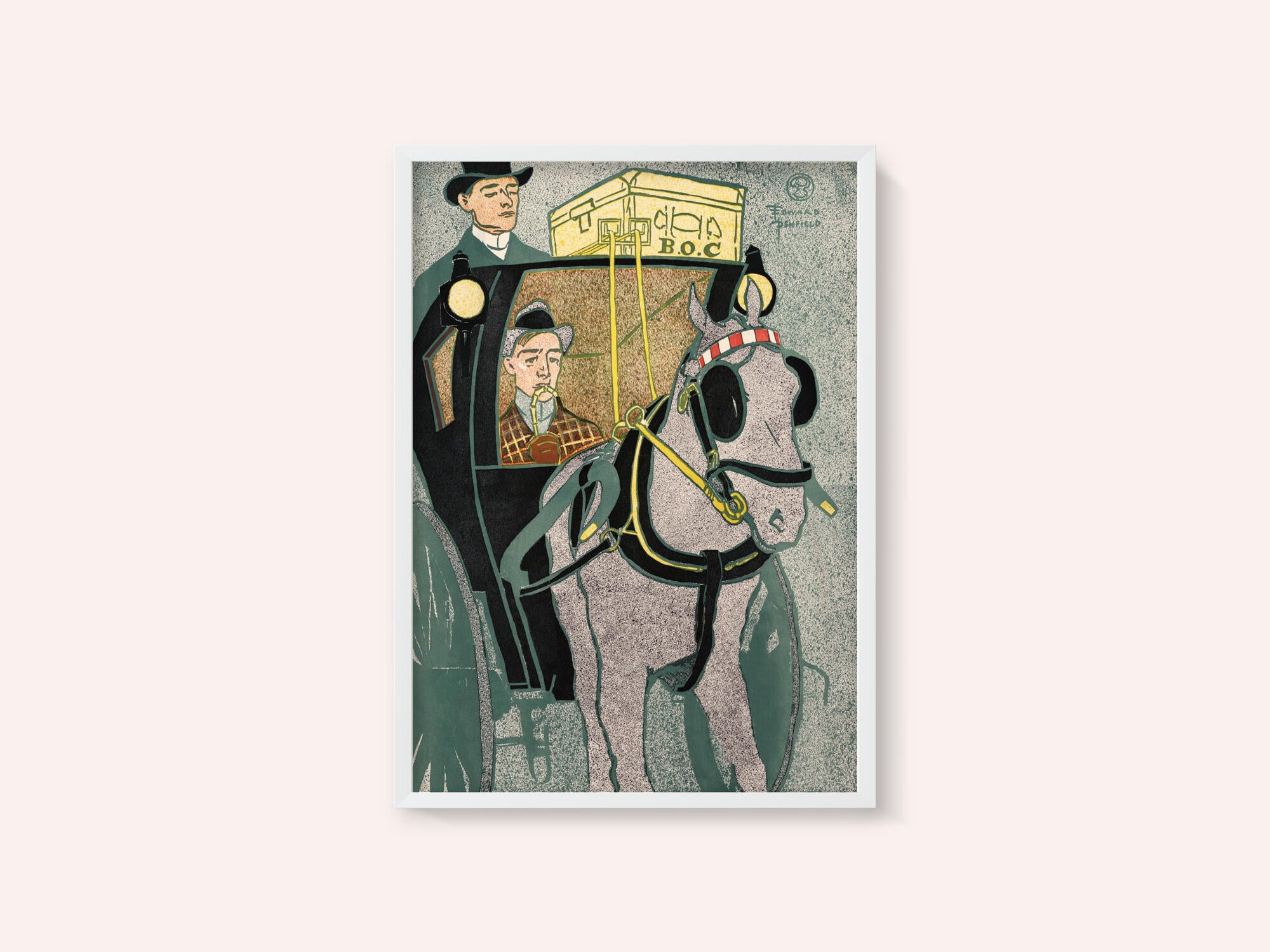 Man In Carriage (1896)