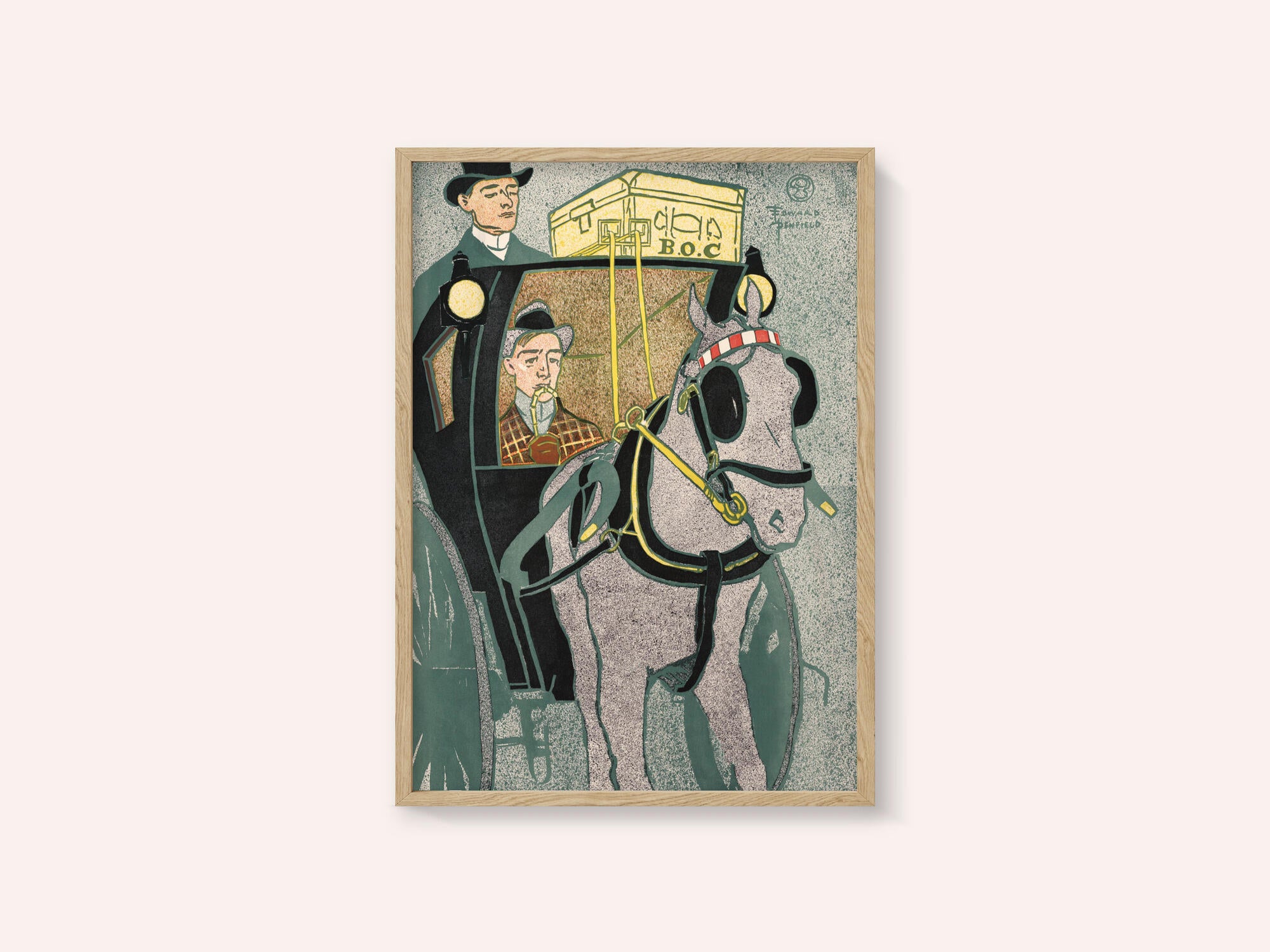 Man In Carriage (1896)