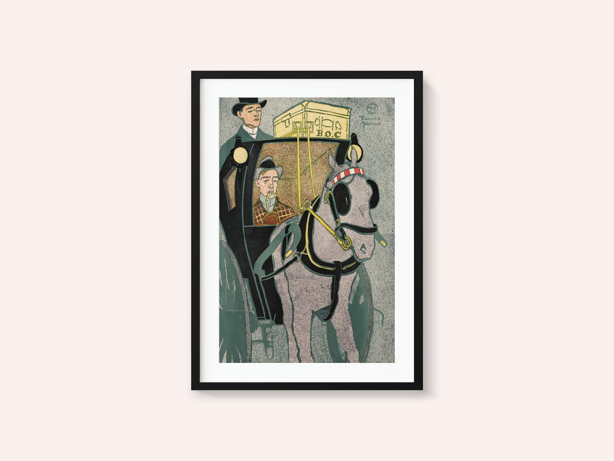 Man In Carriage (1896)