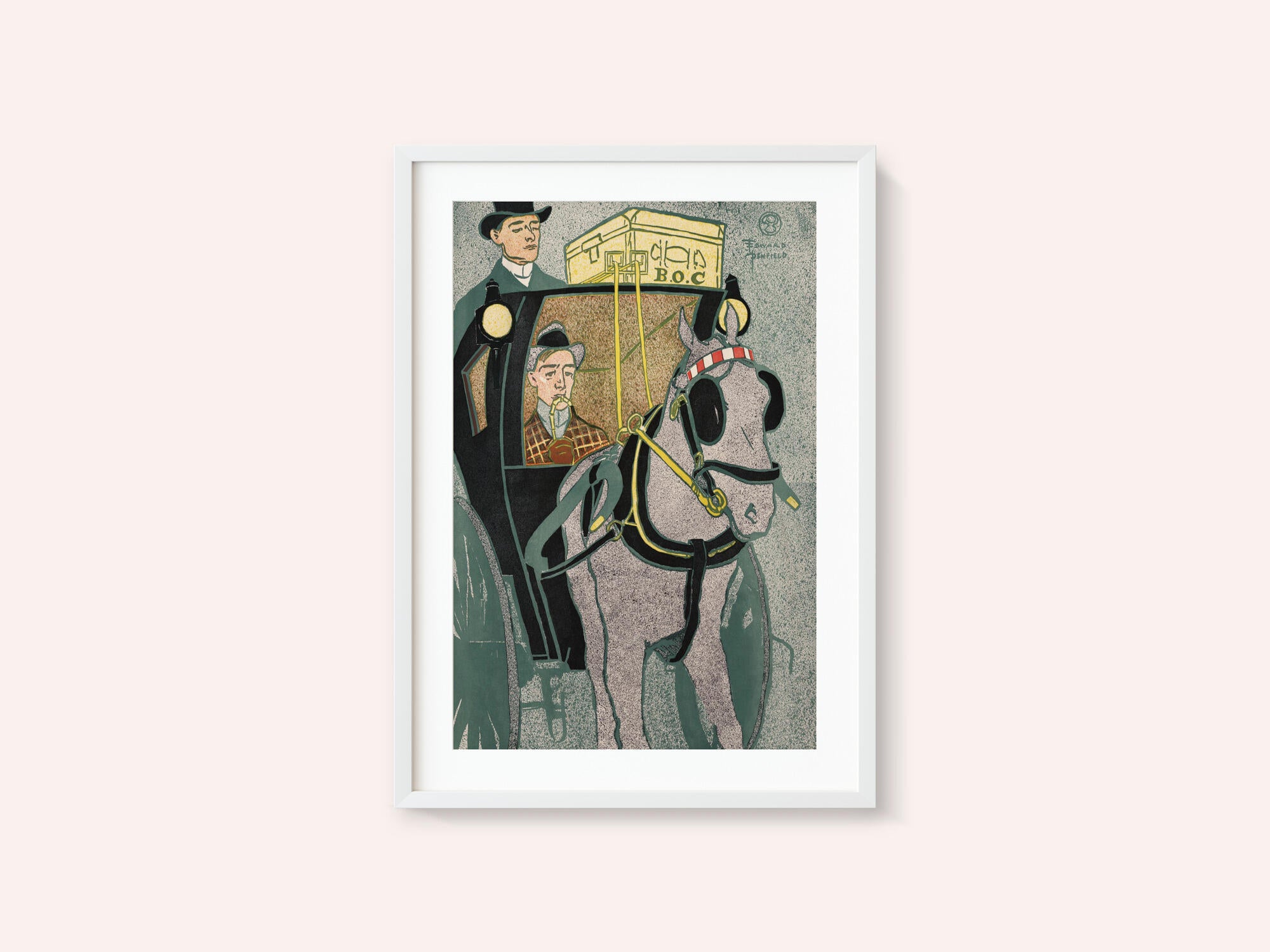 Man In Carriage (1896)
