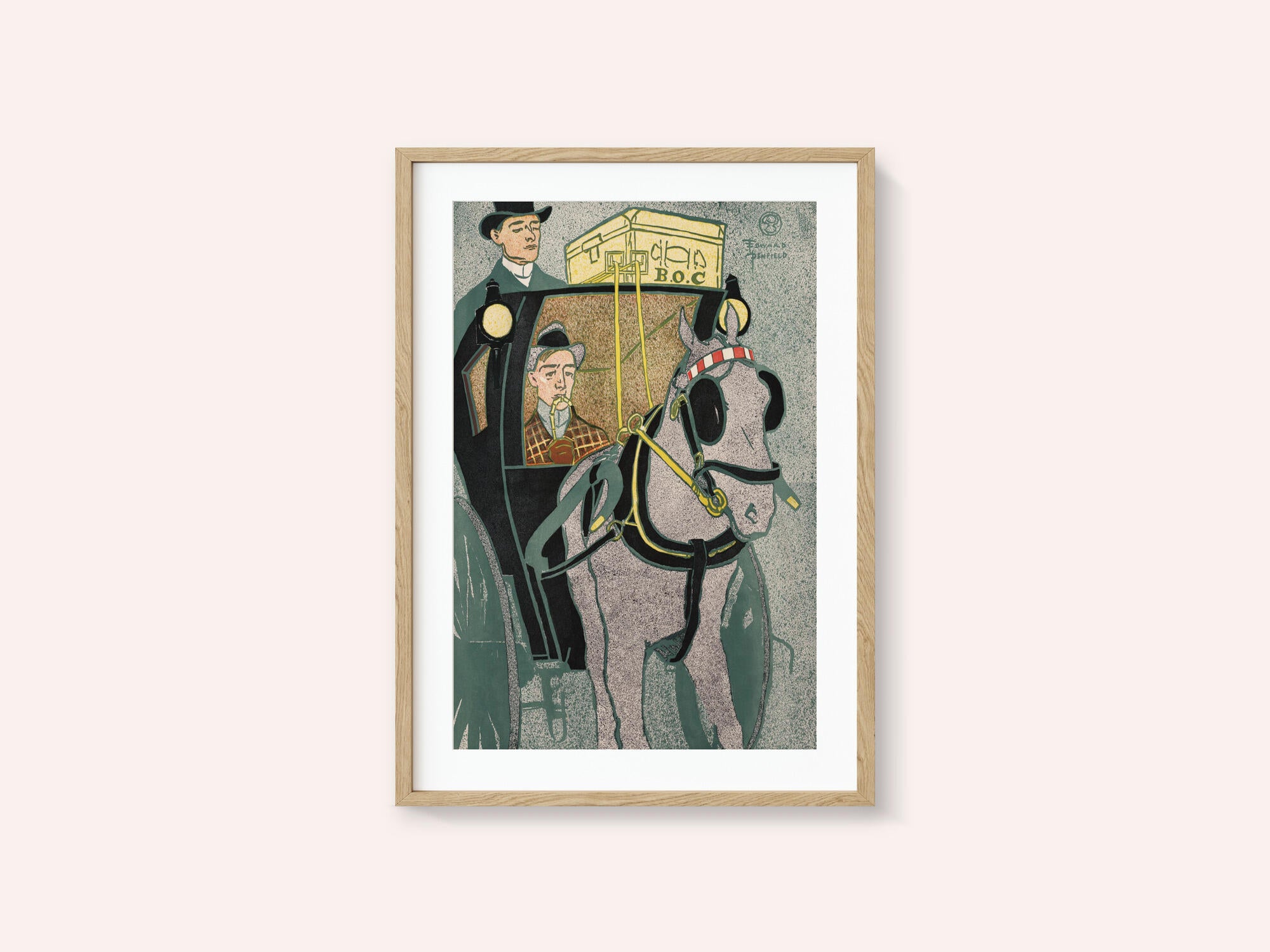 Man In Carriage (1896)
