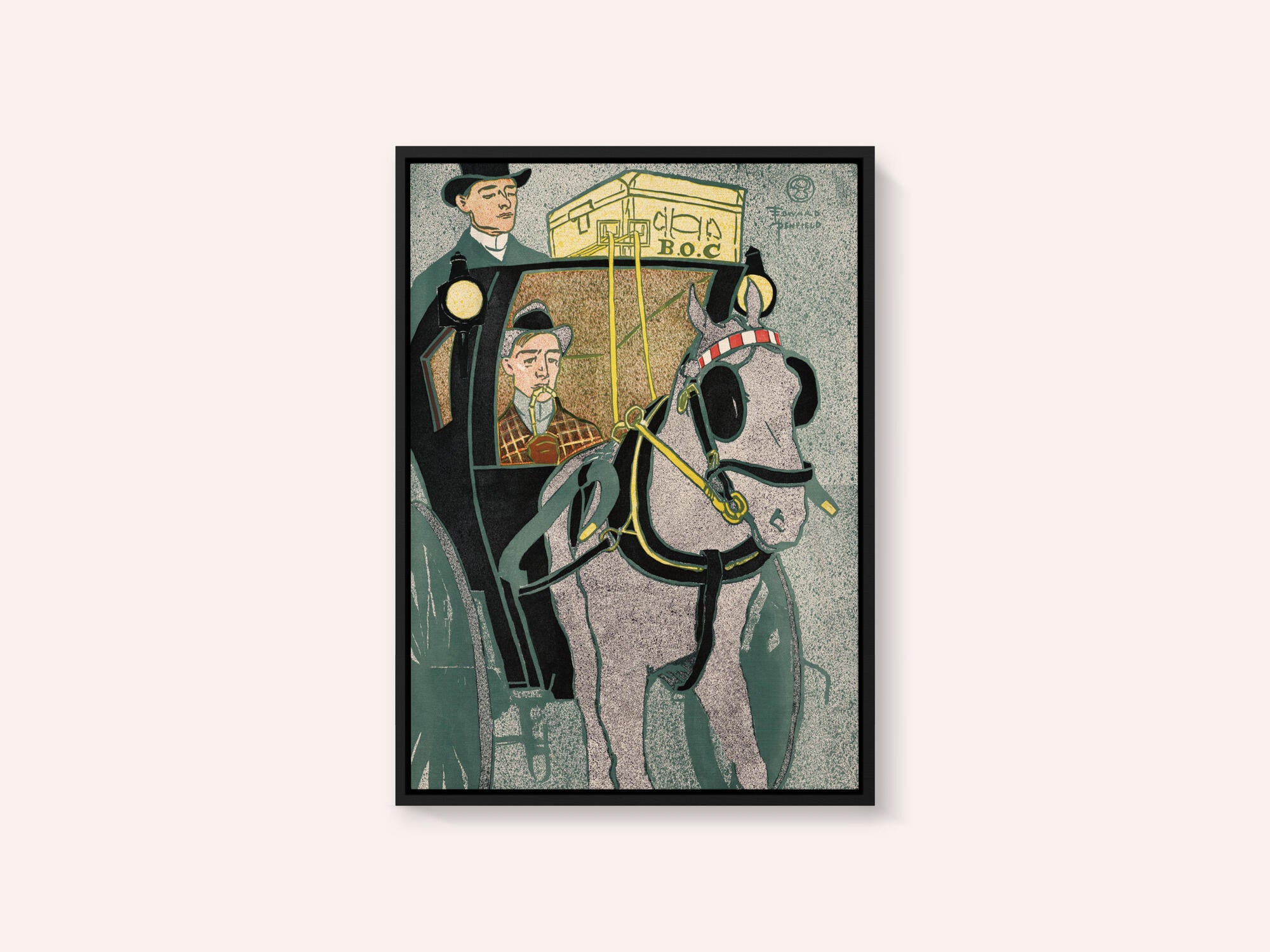 Man In Carriage (1896)