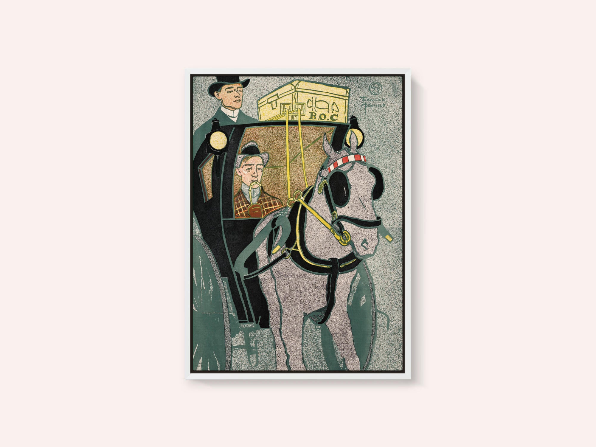 Man In Carriage (1896)