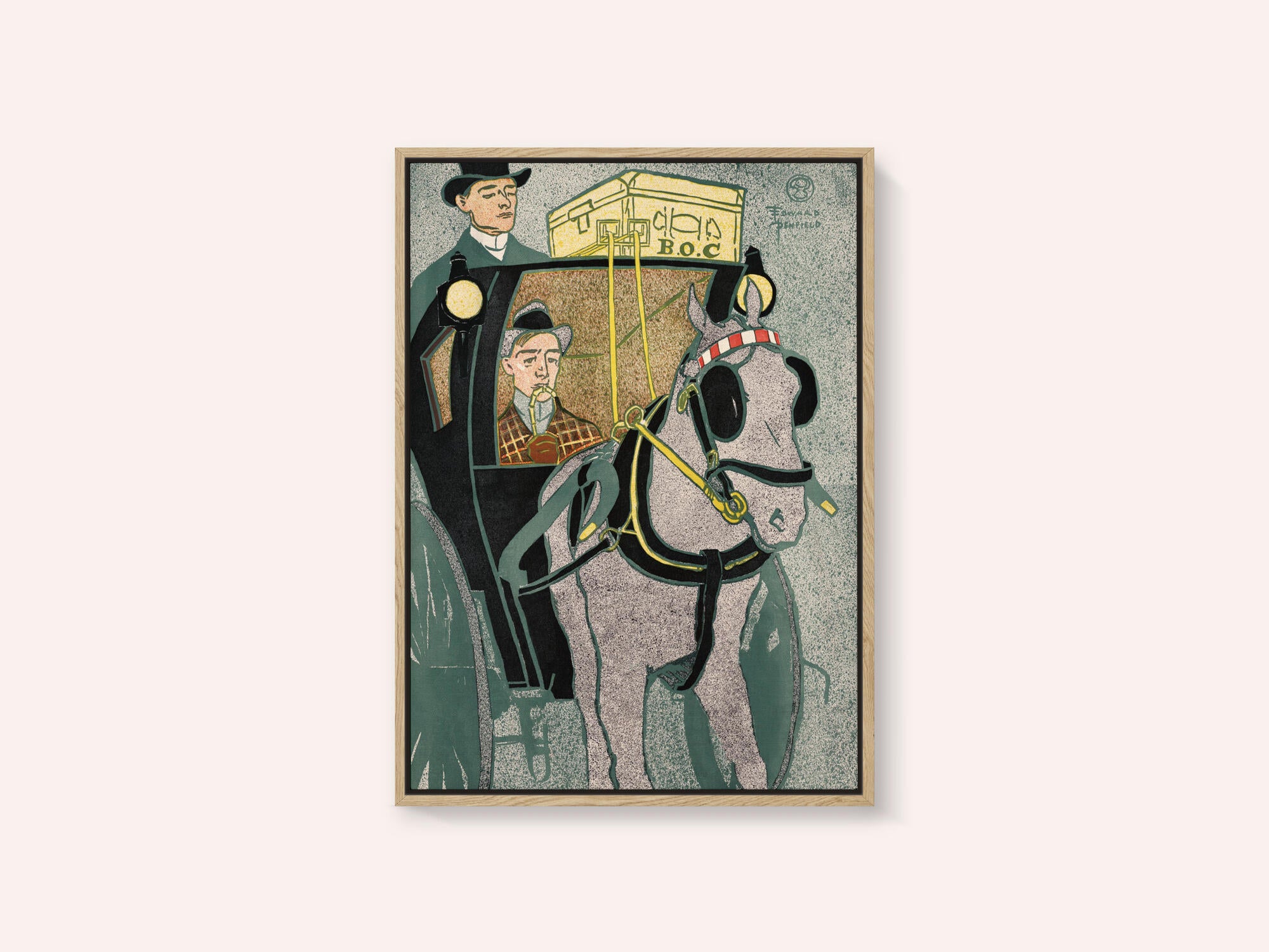 Man In Carriage (1896)