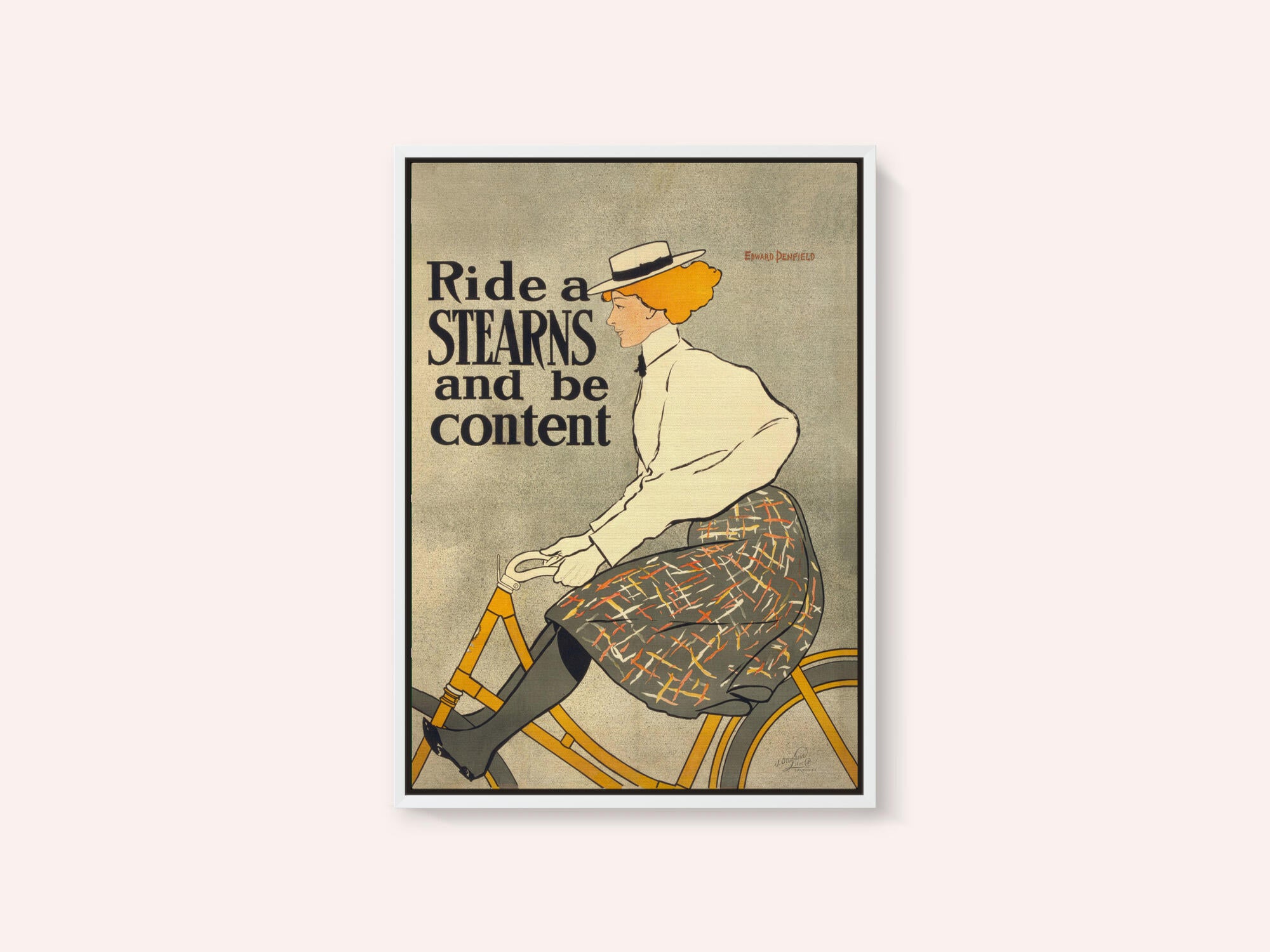 Ride a Stearns and Be Content (1896)